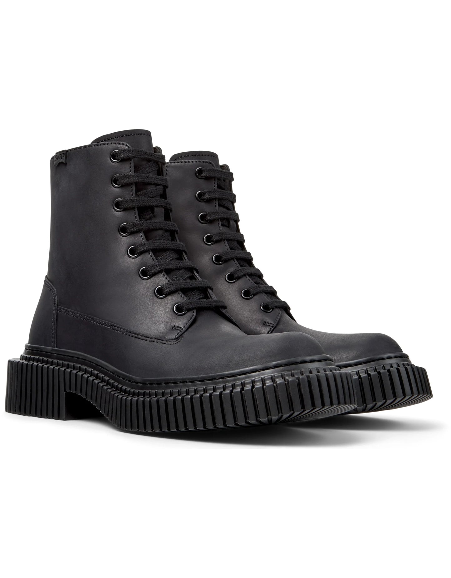 Botas Para Mujer De La Marca Camper Modelo Pix Berlin Crazyhorse Negro/Pix Berlin Negro De Color Negro
