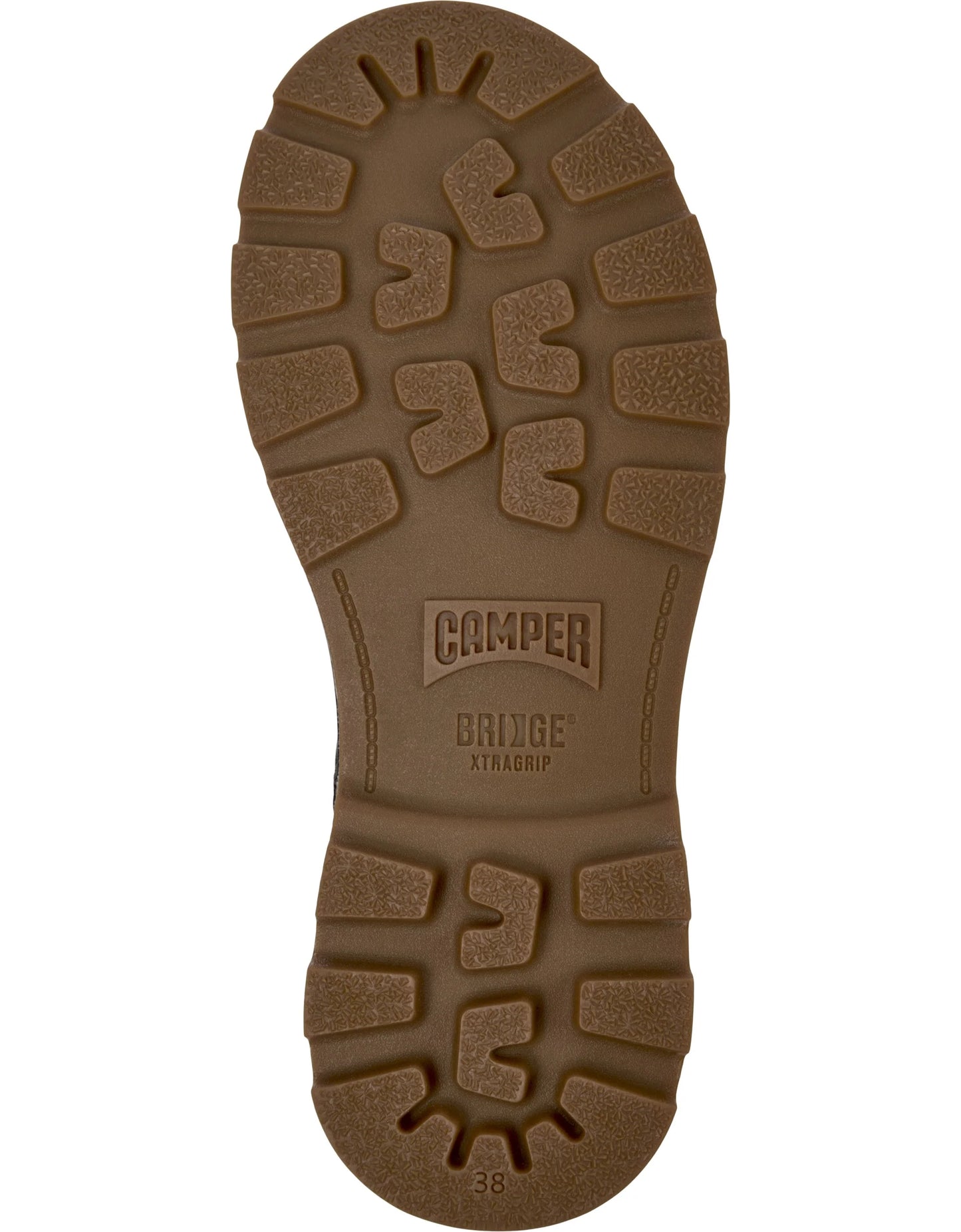 Botas Para Mujer De La Marca Camper Modelo Brutus+ Noray Umber/Brutus+ Negro-Miel De Color Marrón