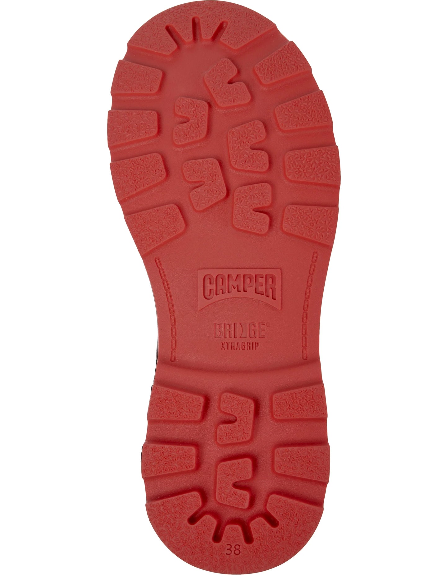 Botas Para Mujer De La Marca Camper Modelo Brutus+ Noray Beizos/Brutus+ Negro-Barco De Color Burdeos
