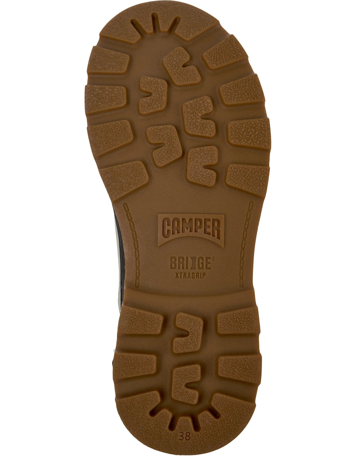Botas Para Mujer De La Marca Camper Modelo Brutus+ Noray Hely/Brutus+ Negro-Miel De Color Beige