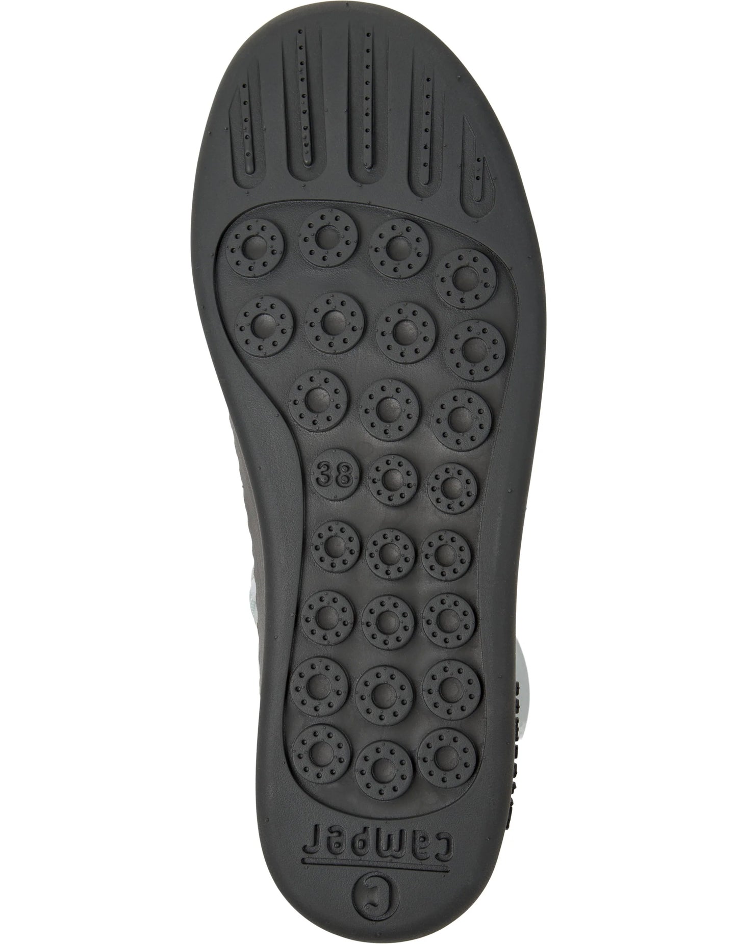 Sneakers Para Mujer De La Marca Camper Modelo Peu Touring Sella Lunatic/Touring Ry Meteor De Color Gris