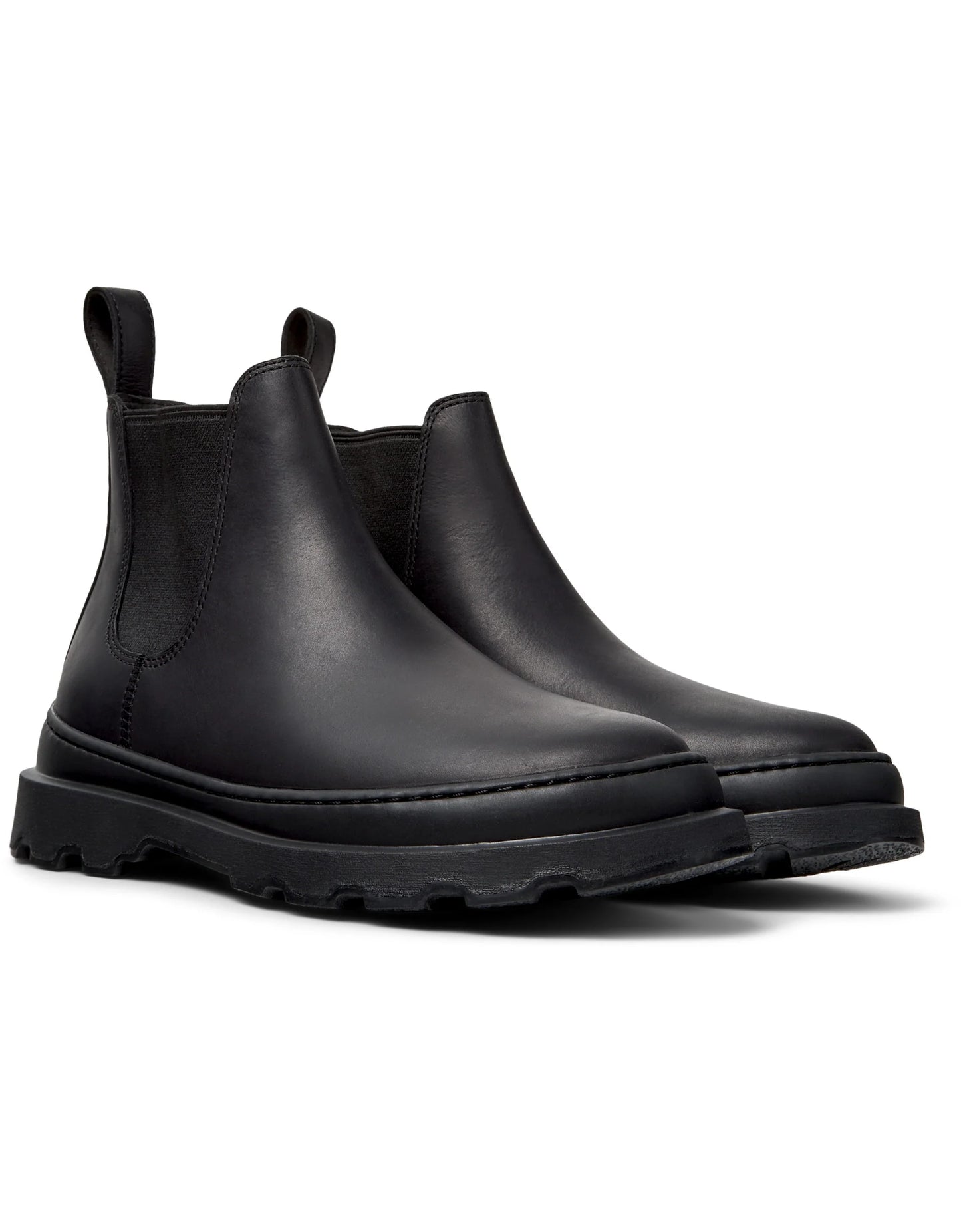 Botas Para Mujer De La Marca Camper Modelo Brutus+ Crazyhorse Negro/Brutus+ Negro De Color Negro
