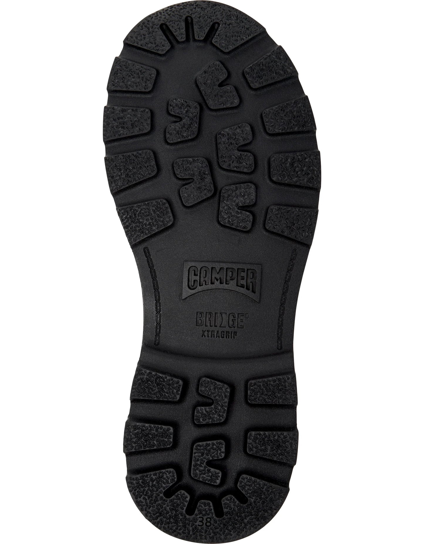 Botas Para Mujer De La Marca Camper Modelo Brutus+ Crazyhorse Negro/Brutus+ Negro De Color Negro