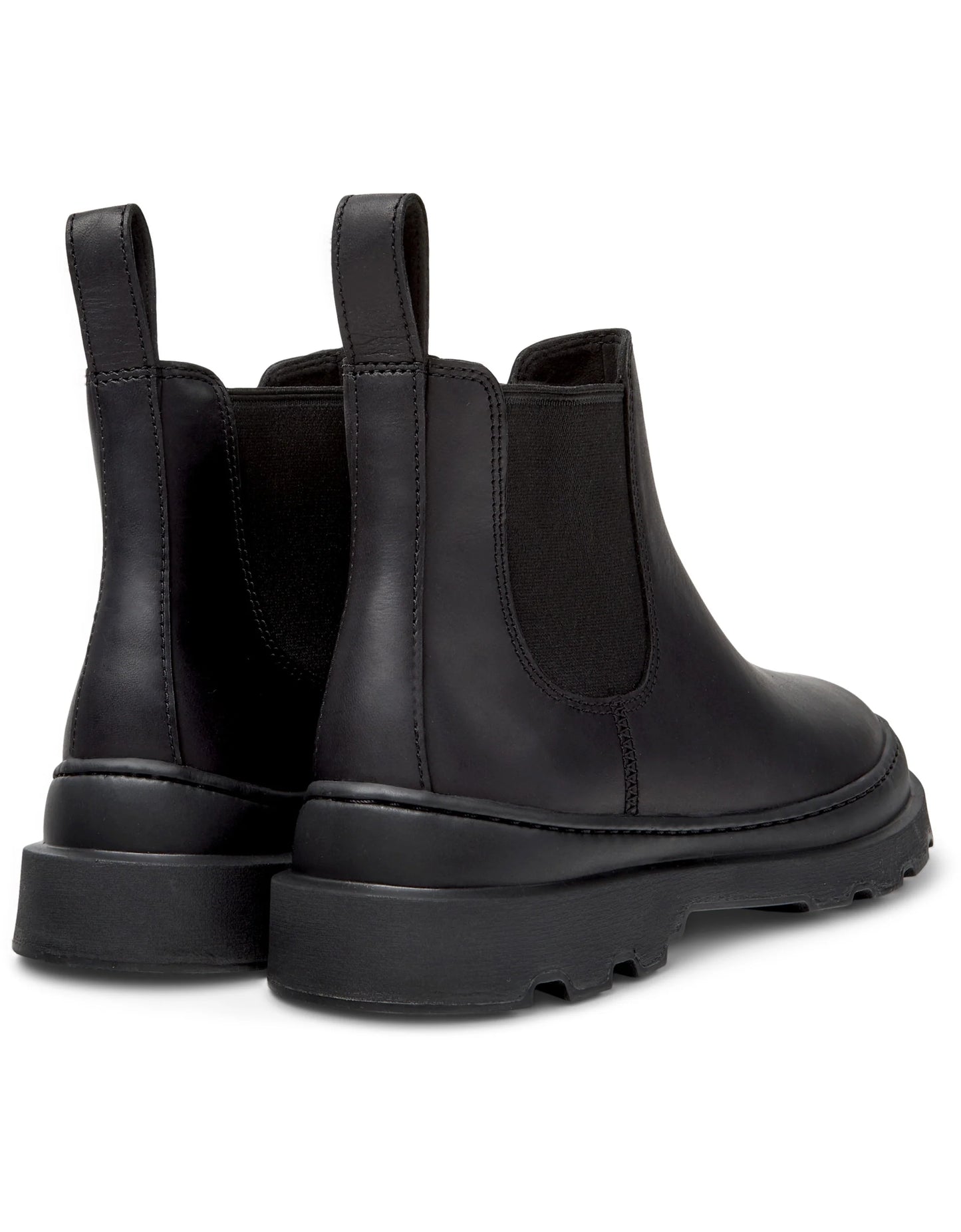 Botas Para Mujer De La Marca Camper Modelo Brutus+ Crazyhorse Negro/Brutus+ Negro De Color Negro