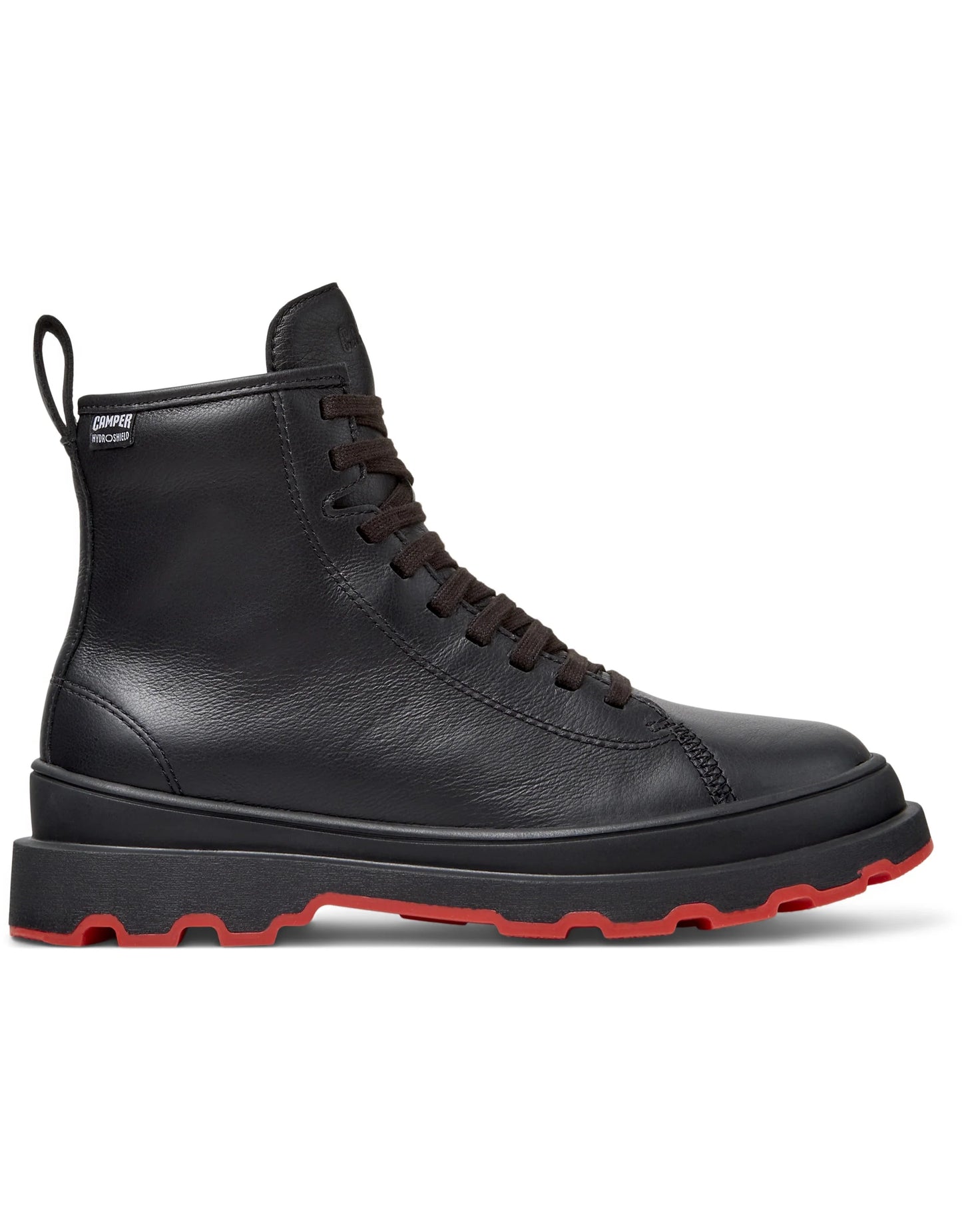 Botas Para Mujer De La Marca Camper Modelo Brutus+ Guard Negro/Brutus+ Negro-Barco De Color Negro