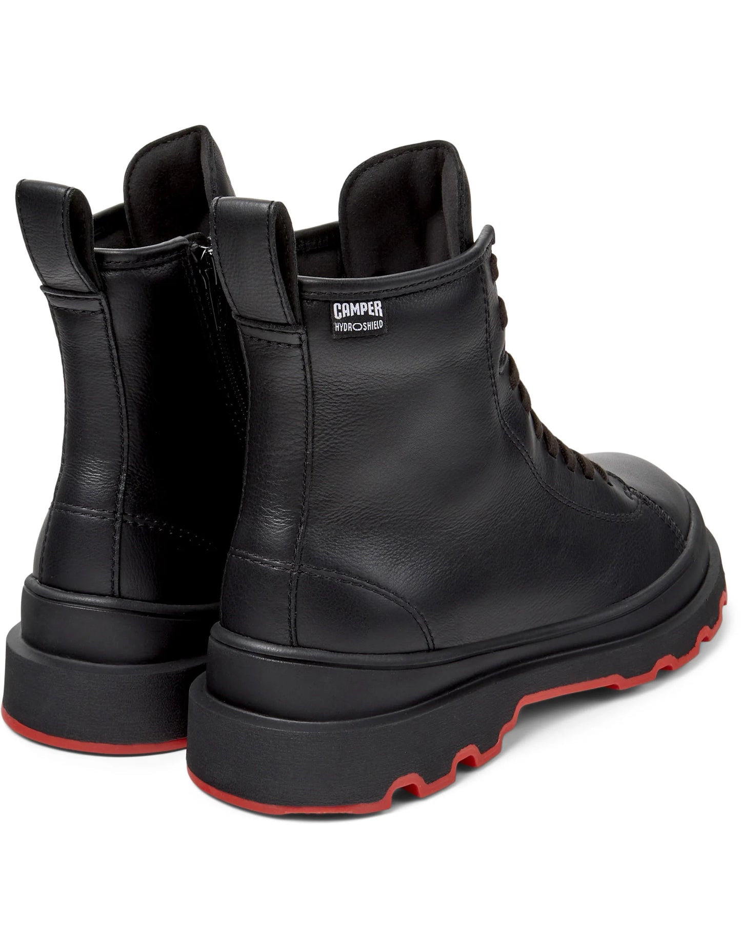 Botas Para Mujer De La Marca Camper Modelo Brutus+ Guard Negro/Brutus+ Negro-Barco De Color Negro