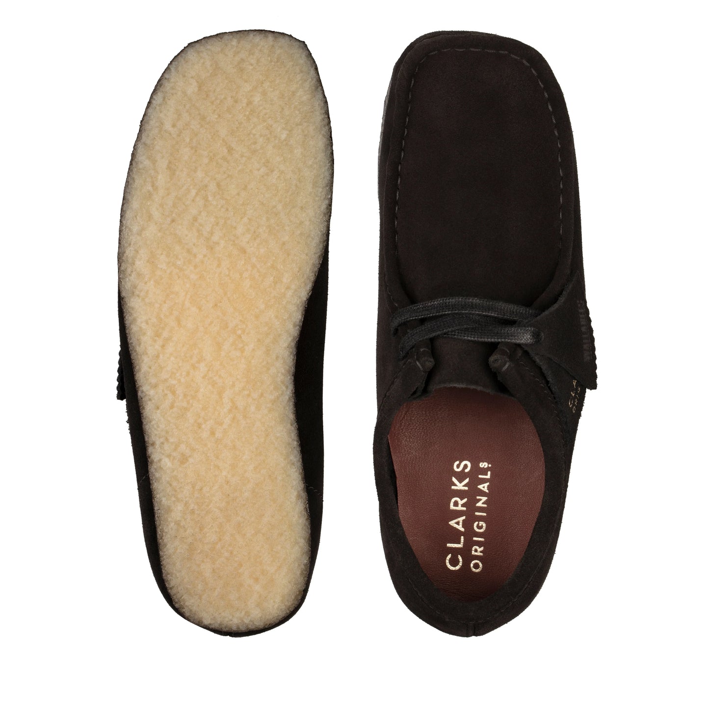 Sandalias De La Marca Clarks Para Mujer Modelo Wallabee. Black Sde En Color Negro