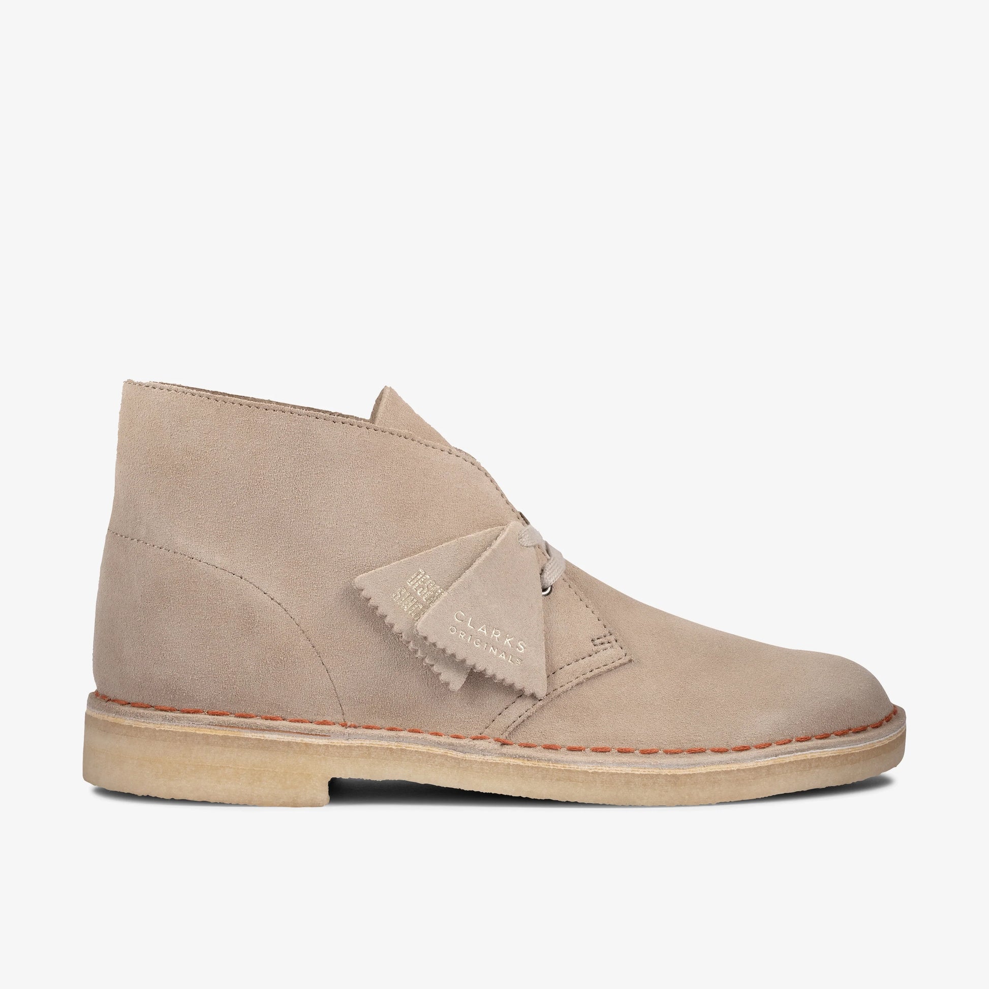 Botas De La Marca Clarks  Para Hombre Modelo Desert Boot Sand Suede En Color Beige