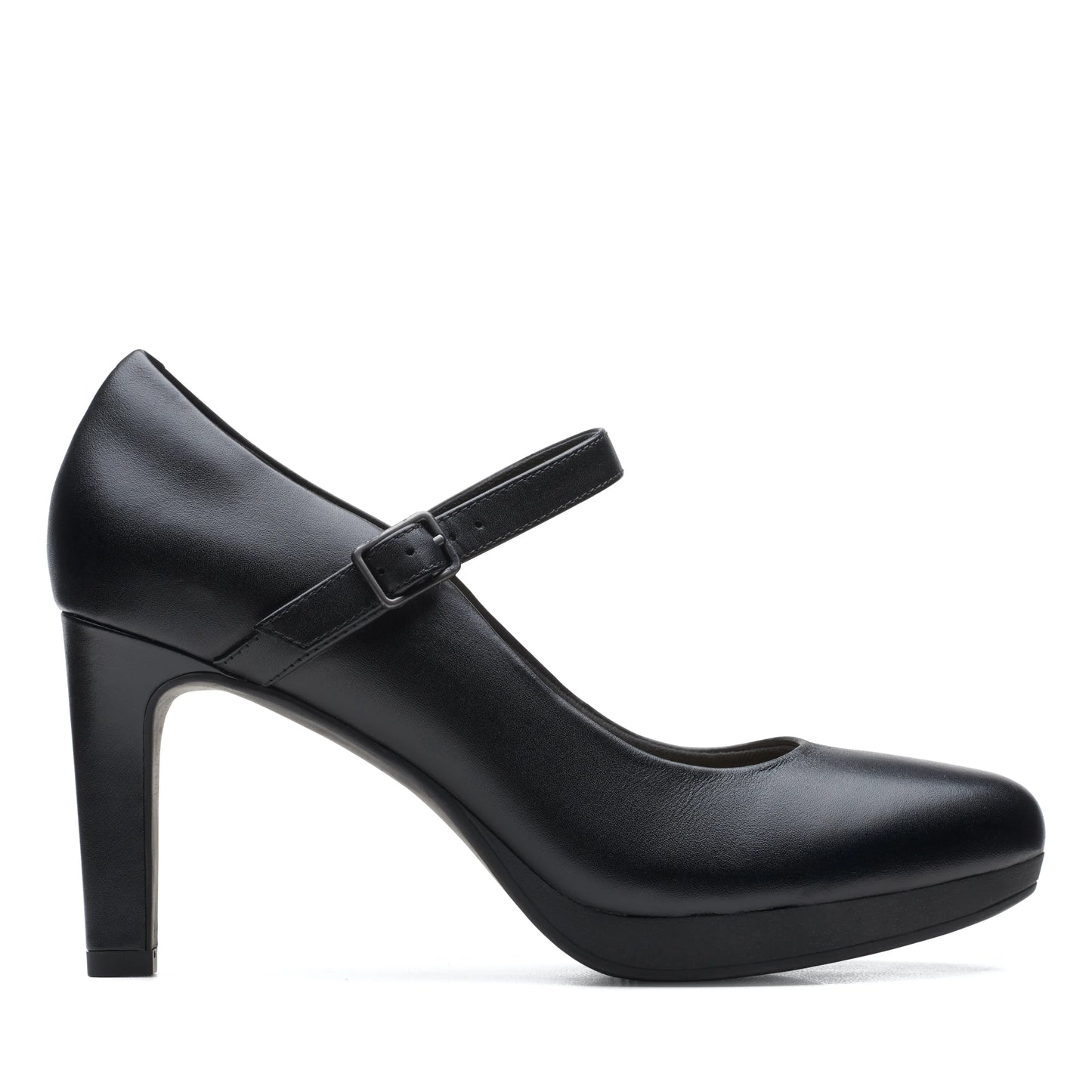 Zapatos De Vestir De La Marca Clarks Para Mujer Modelo Ambyr Shine Black Leather En Color Negro