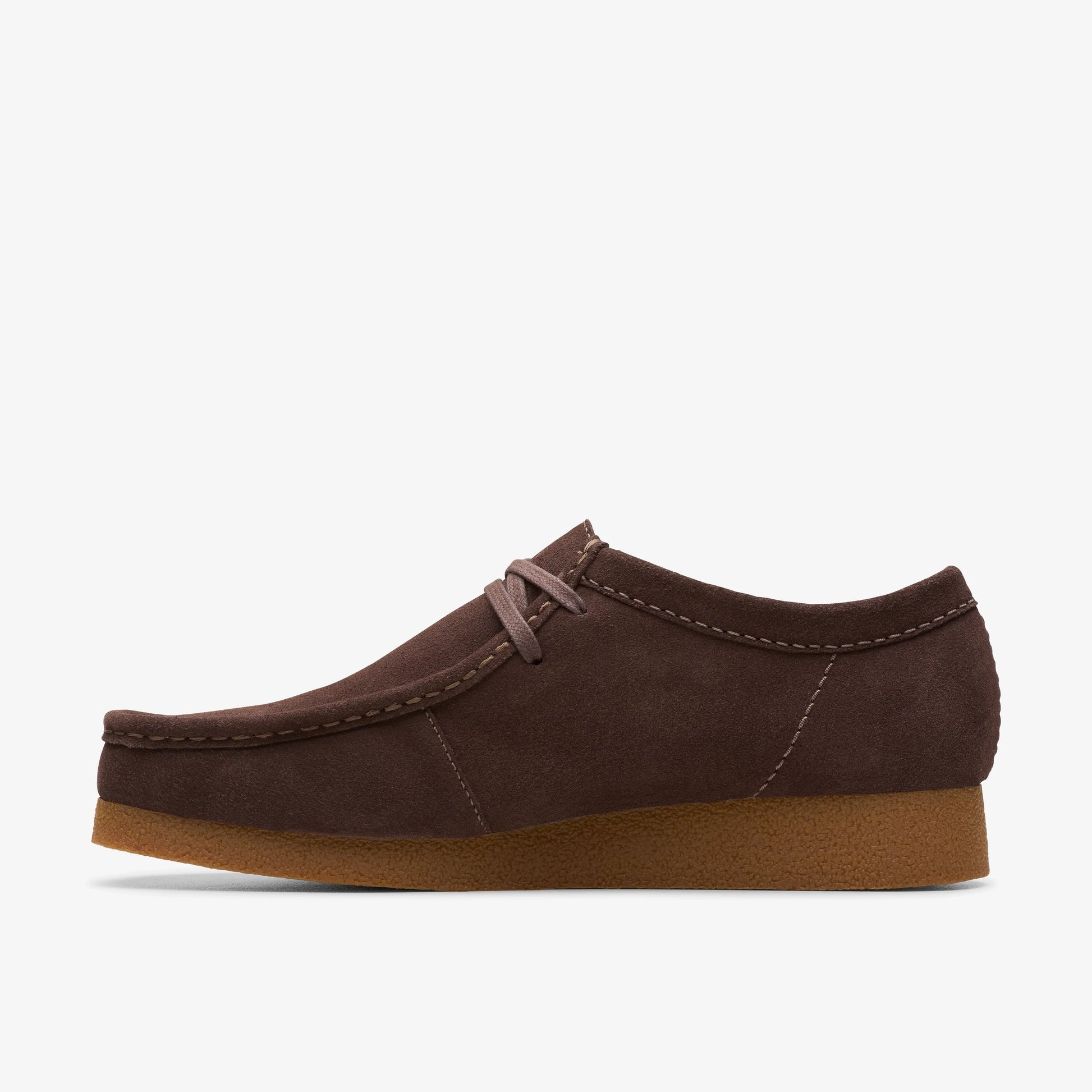 Zapatos Casual De La Marca Clarks  Para Hombre Modelo Wallabeeevo Dark Brown Suede En Color Marrón