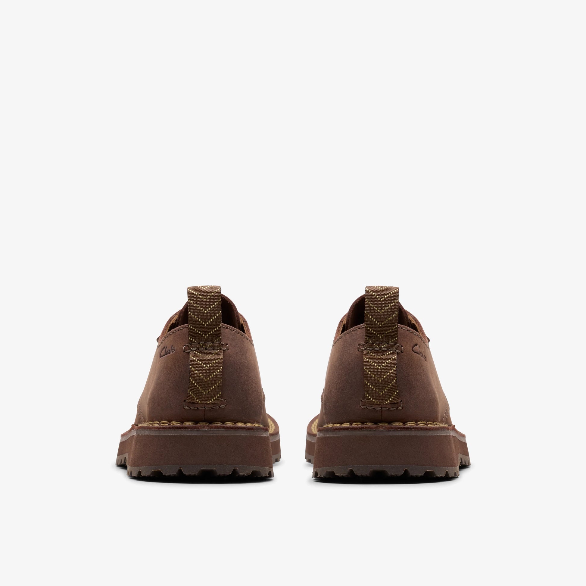 Zapatos Casual De La Marca Clarks  Para Hombre Modelo Solsbury Lace Dark Brown Lea En Color Marrón