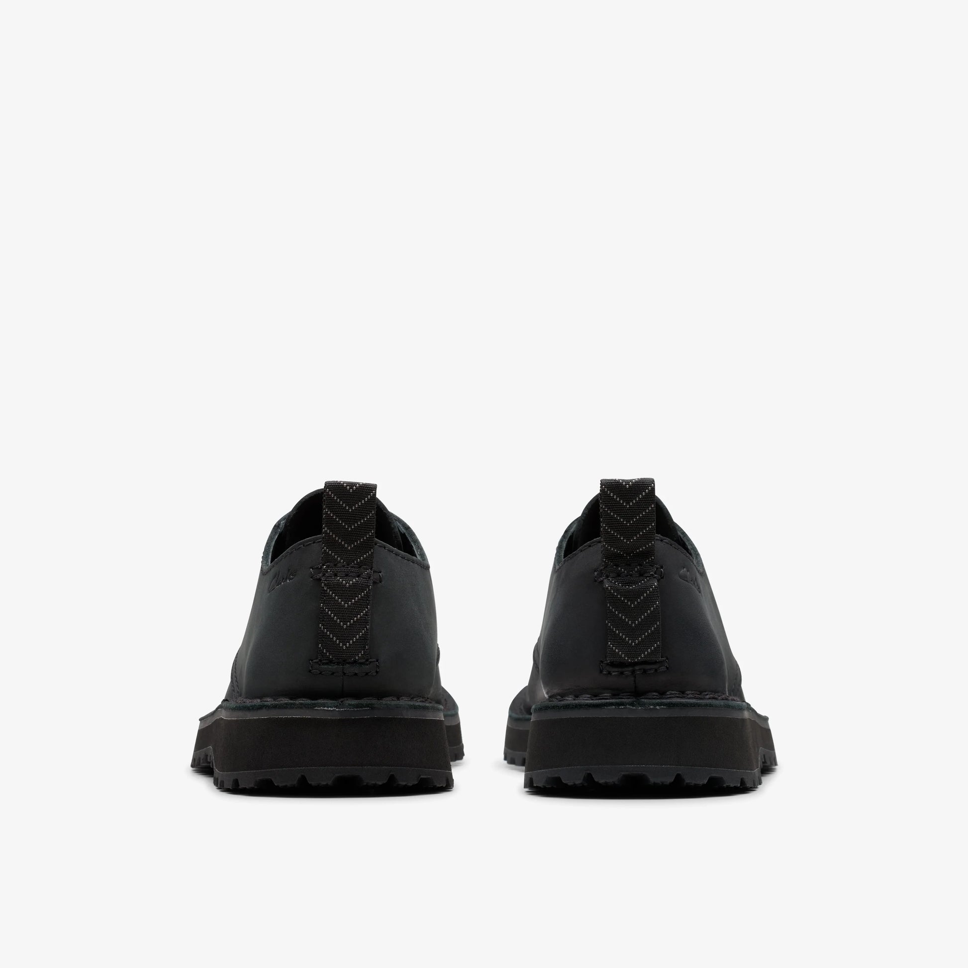 Zapatos Casual De La Marca Clarks  Para Hombre Modelo Solsbury Lace Black Leather En Color Negro