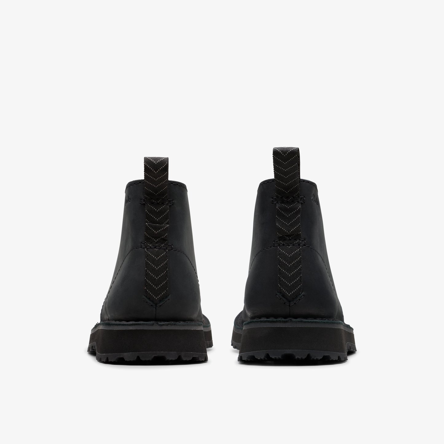 CLARKS | BOTAS | HOMBRE | SOLSBURY DESERT BOOT BLACK LEATHER | NEGRO