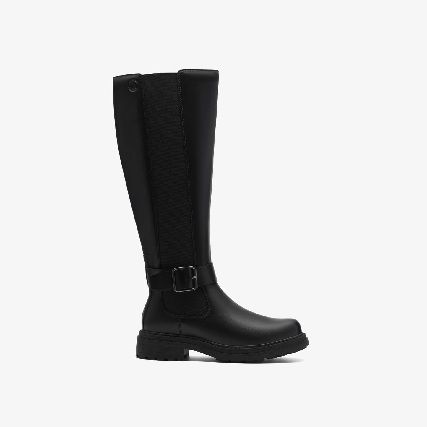 Botas De La Marca Clarks Para Mujer Modelo Orinoco3 Tall Black Leather En Color Negro