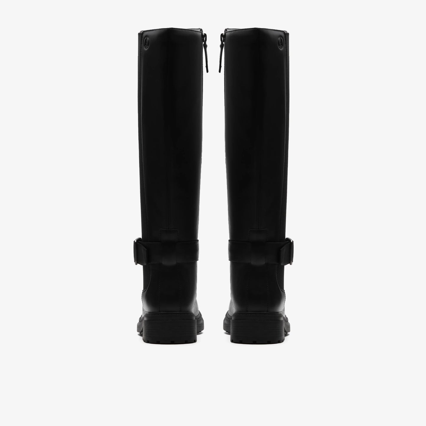 Botas De La Marca Clarks Para Mujer Modelo Orinoco3 Tall Black Leather En Color Negro