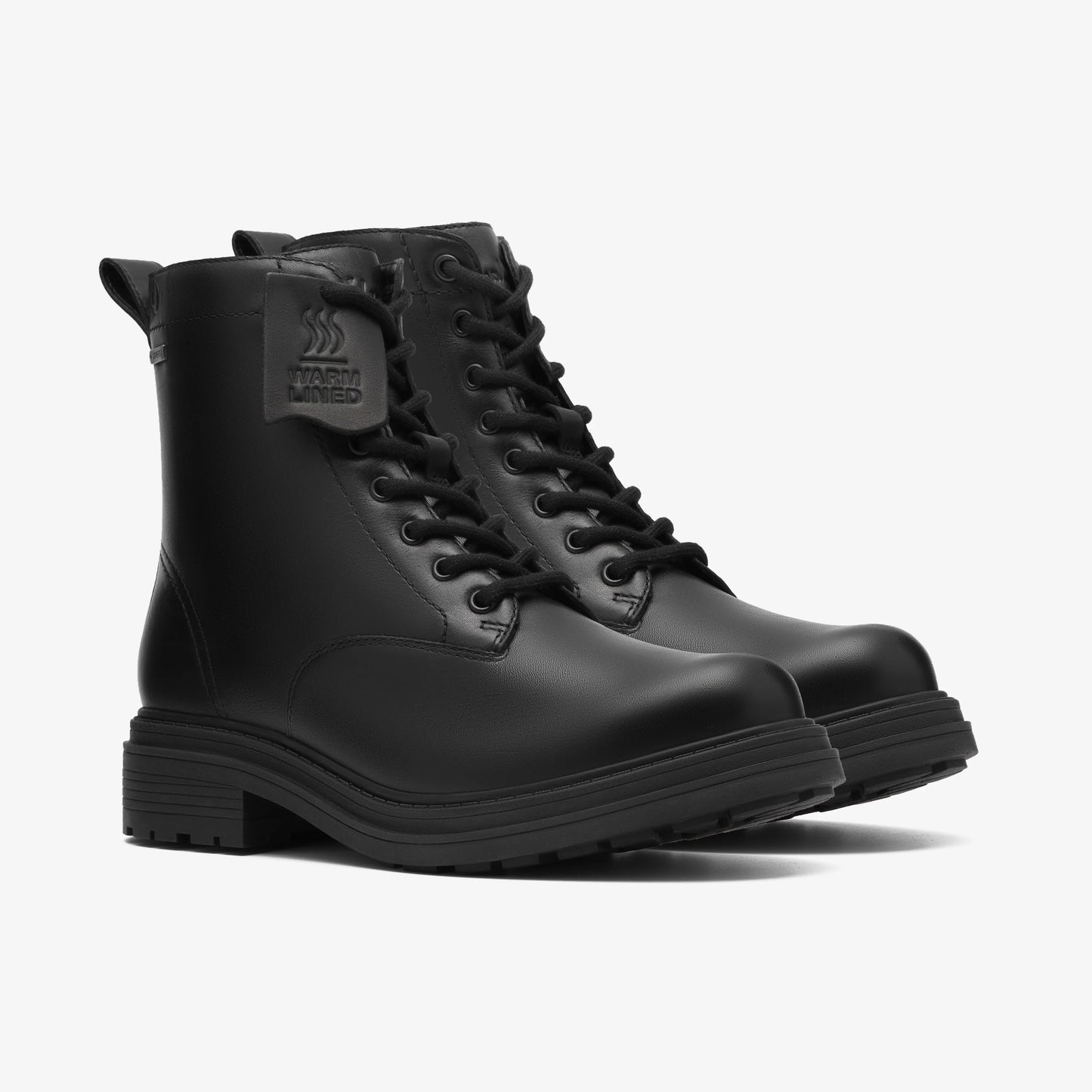Botas De La Marca Clarks Para Mujer Modelo Orinoco3Stygtx Black Wlined Lea En Color Negro