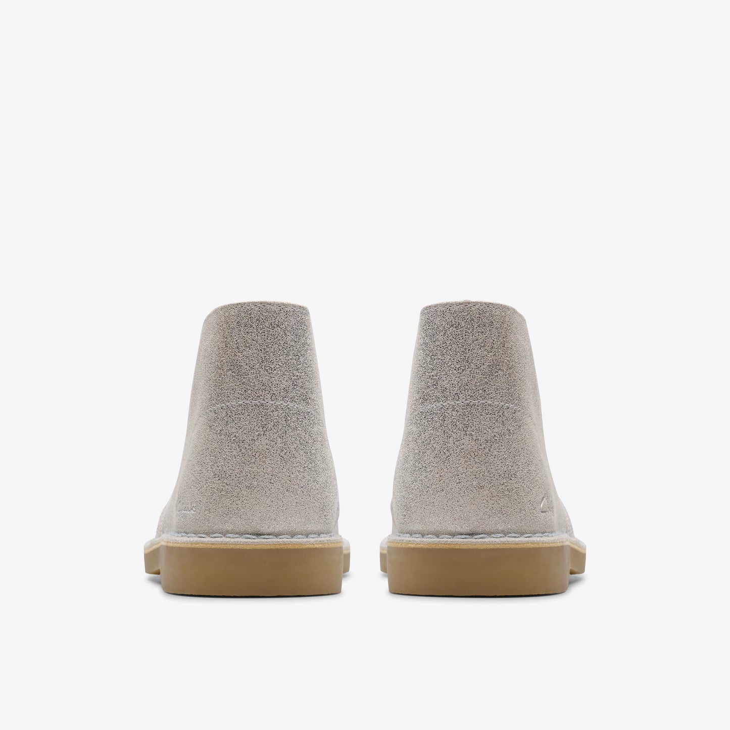 Botas De La Marca Clarks Para Mujer Modelo Desert Bt Evo. Silver Metallic En Color Plata