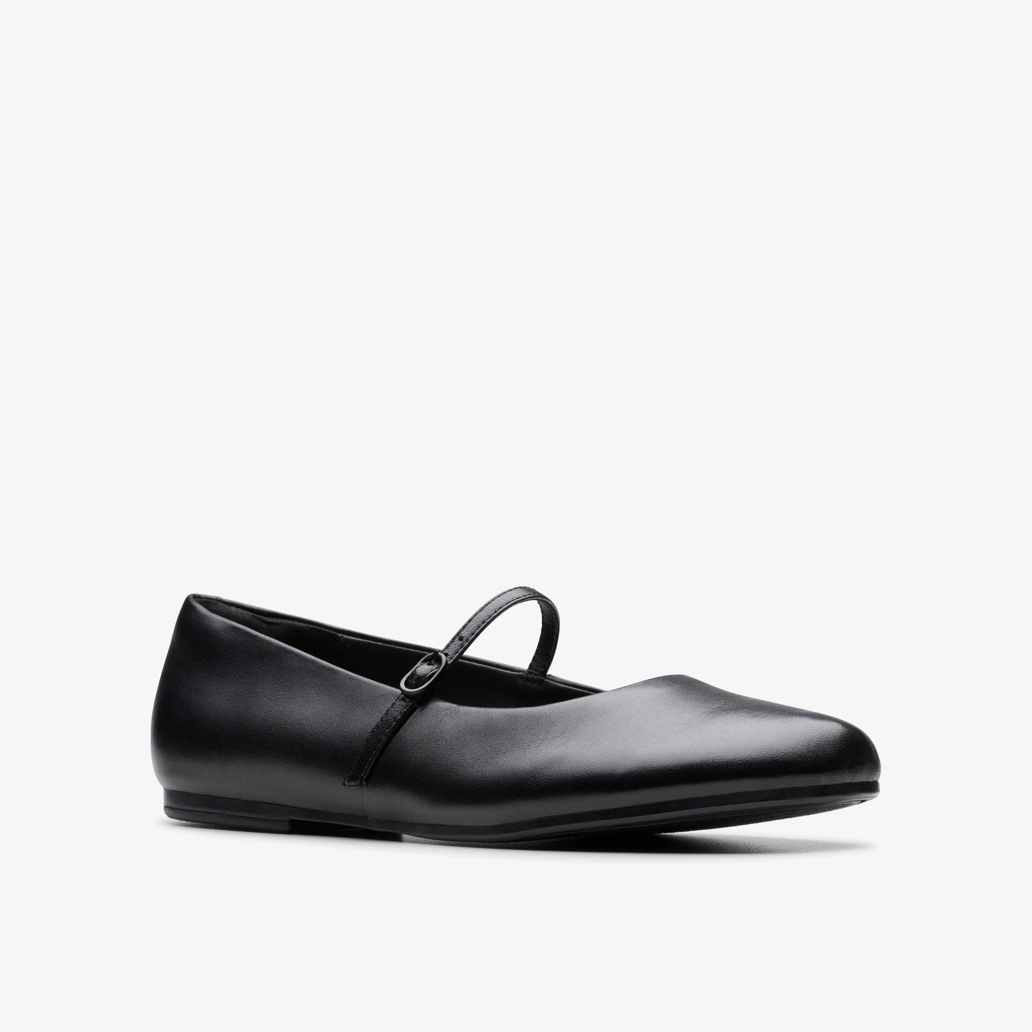 Zapatos Casual De La Marca Clarks Para Mujer Modelo Livia Sky Black Leather En Color Negro