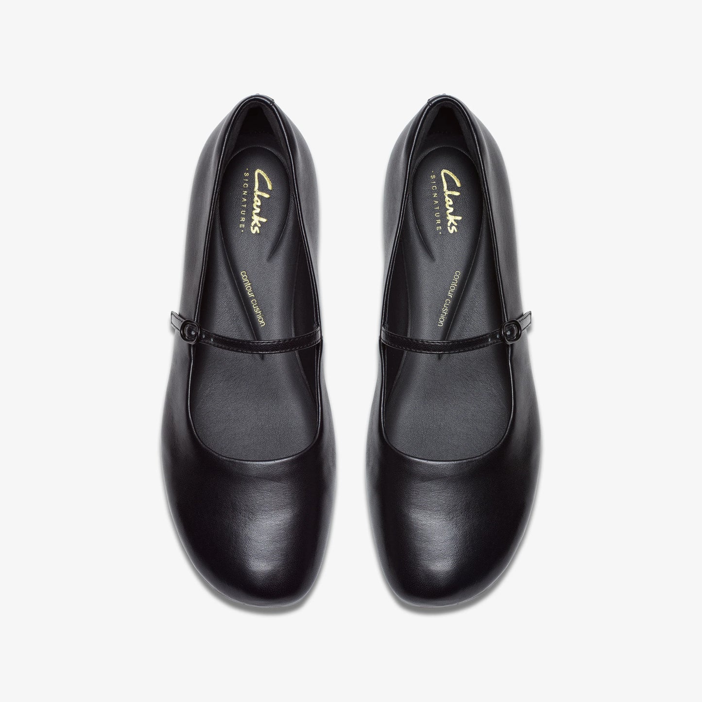 Zapatos Casual De La Marca Clarks Para Mujer Modelo Livia Sky Black Leather En Color Negro