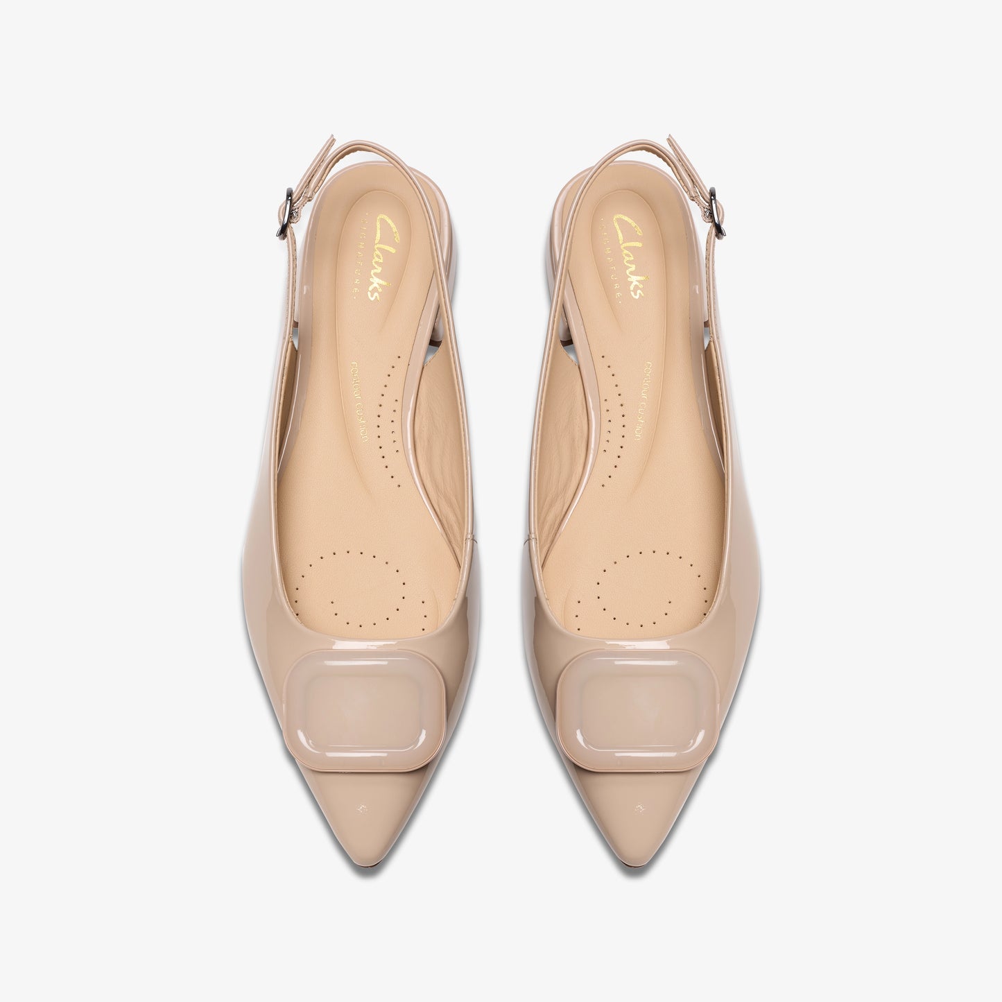 CLARKS | ZAPATOS DE VESTIR | MUJER | SENSA15 TRIM SAND PATENT | BEIGE