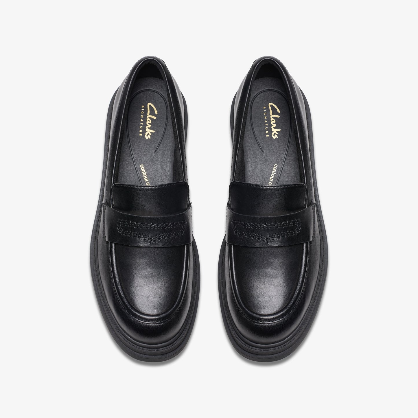 CLARKS | ZAPATOS CASUAL | MUJER | ORINOCO3 EDGE BLACK LEATHER | NEGRO