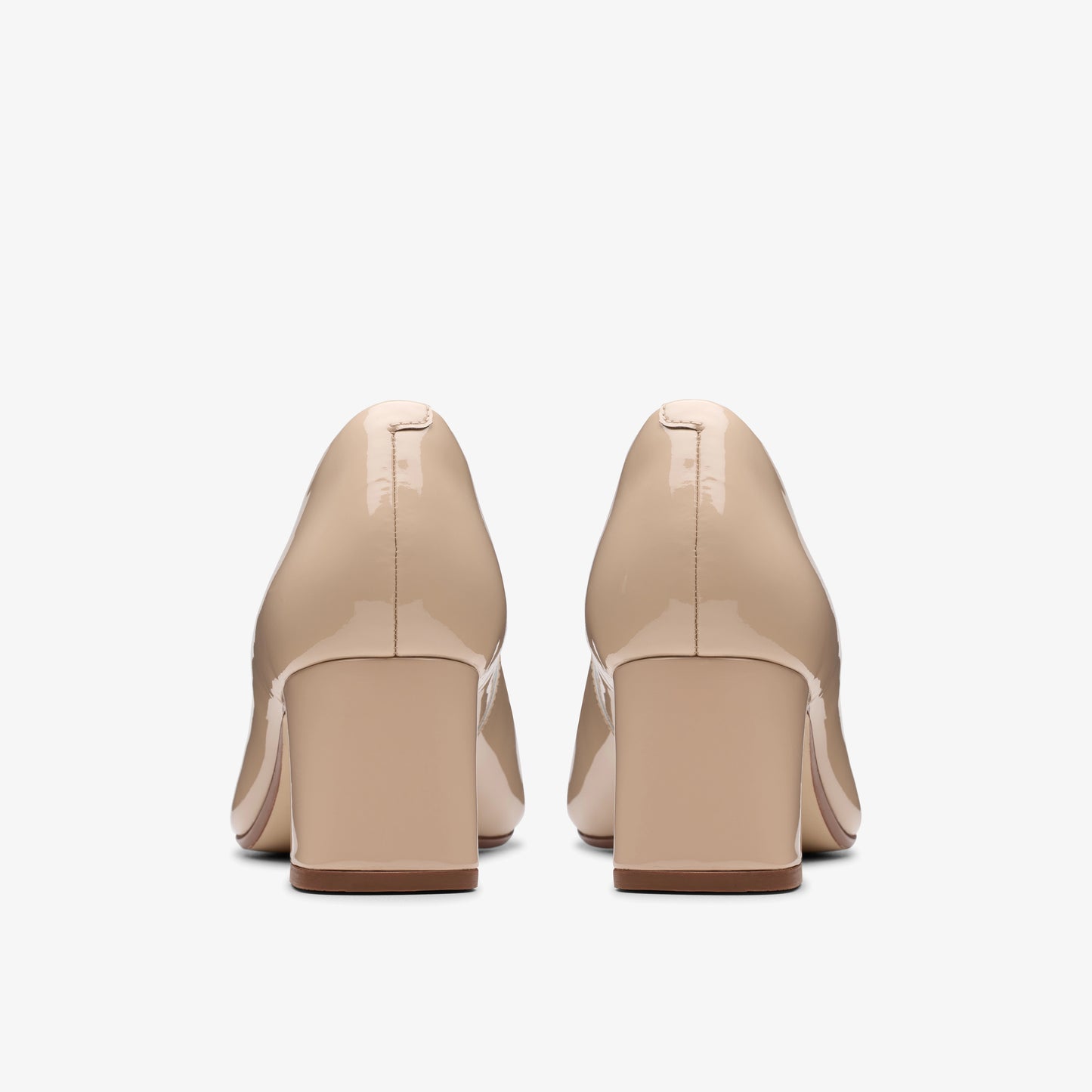 CLARKS | ZAPATOS DE VESTIR | MUJER | FERNIE TRIM SAND PATENT | BEIGE
