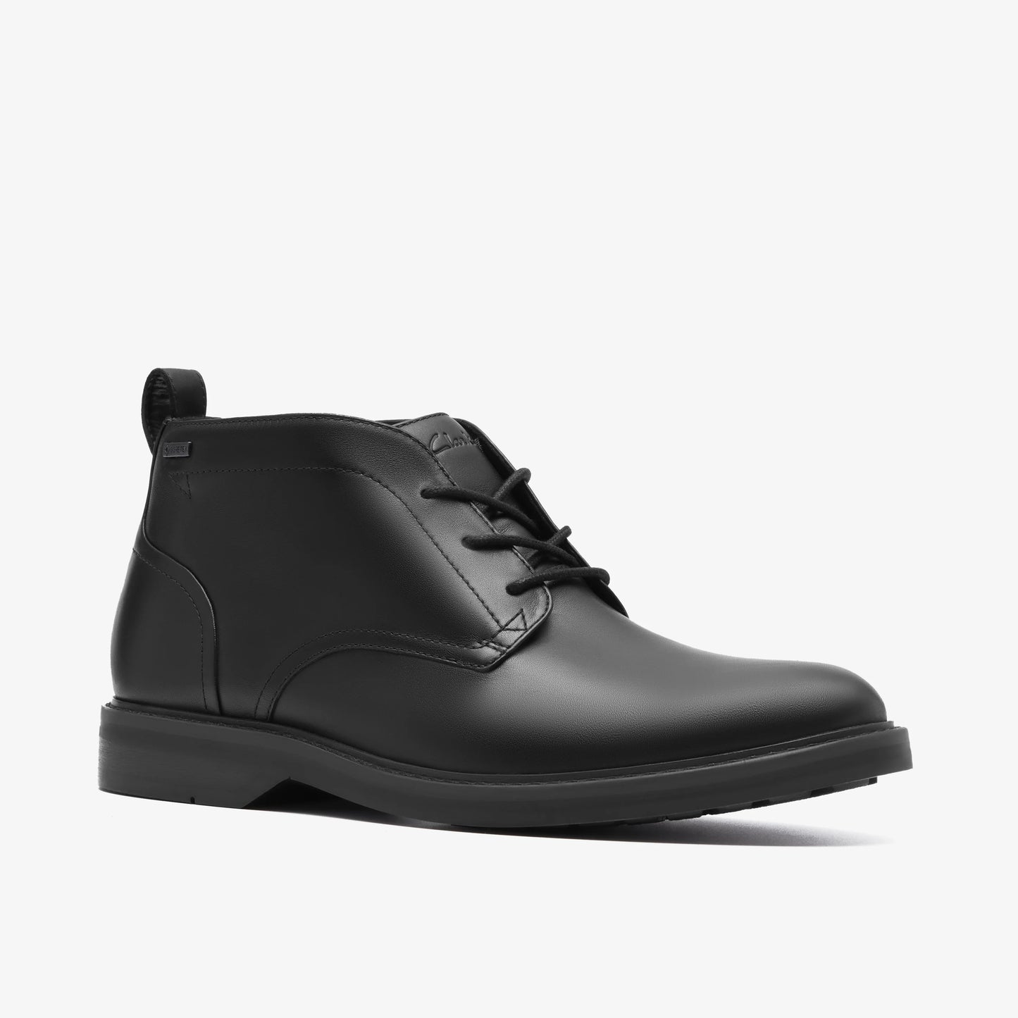 Botas De La Marca Clarks Para Hombre Modelo Aldwin Mid Gtx Black Leather En Color Negro
