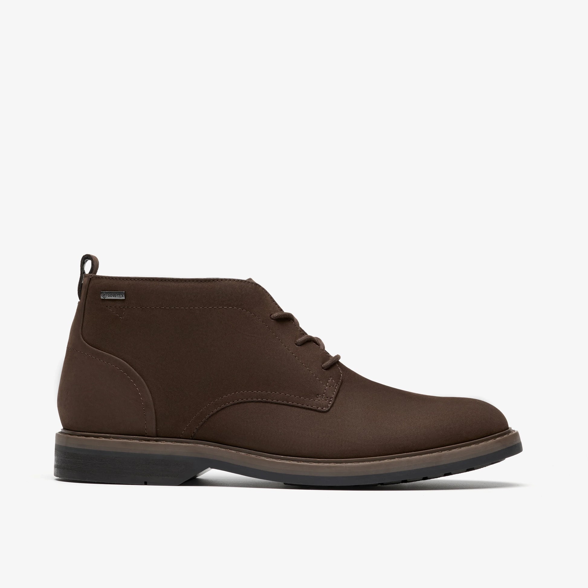 Botas De La Marca Clarks  Para Hombre Modelo Aldwin Mid Gtx Brown Nubuck En Color Marrón