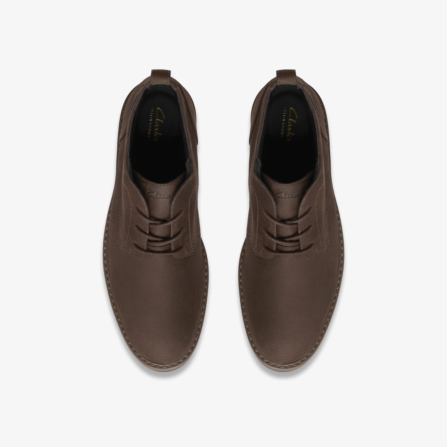 Botas De La Marca Clarks Para Hombre Modelo Aldwin Mid Gtx Brown Nubuck En Color Marrón
