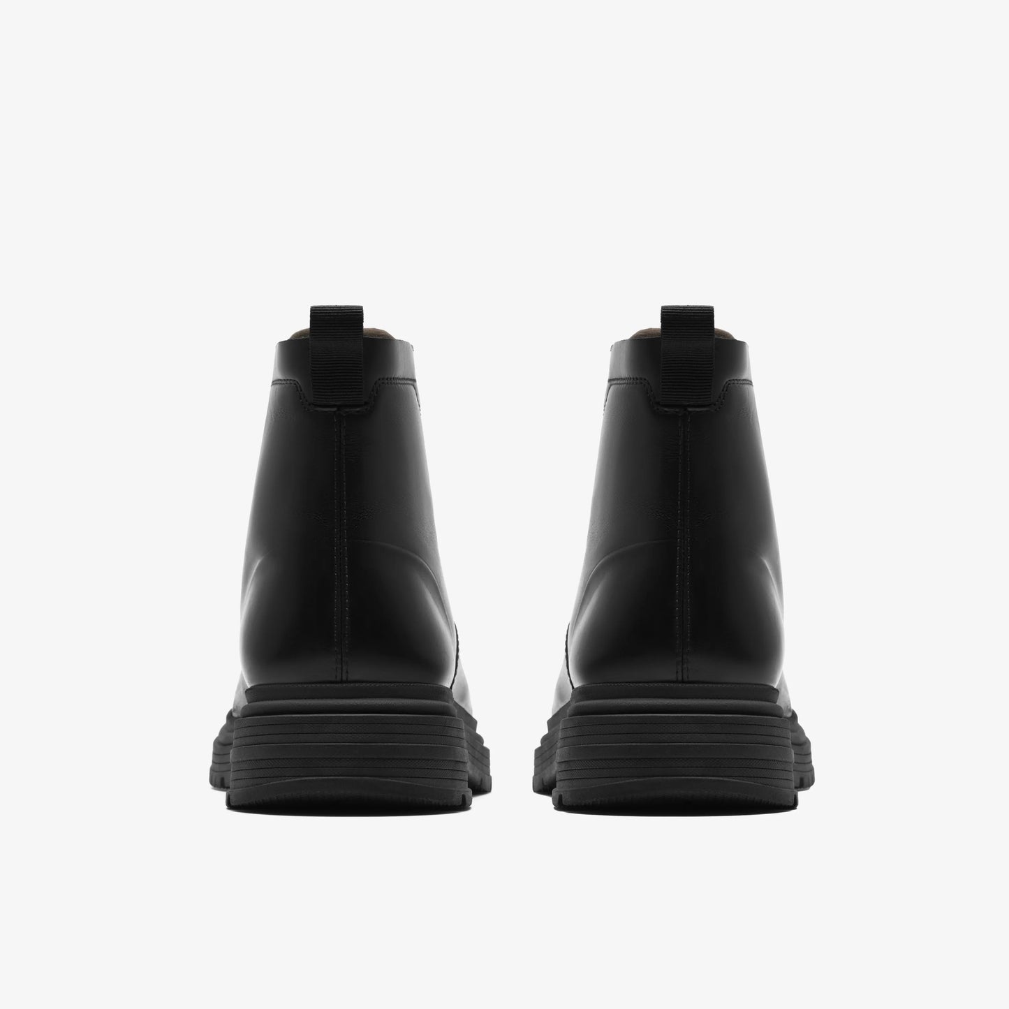 Botas De La Marca Clarks Para Hombre Modelo Badbury Hi Wp Black Wlined Lea En Color Negro