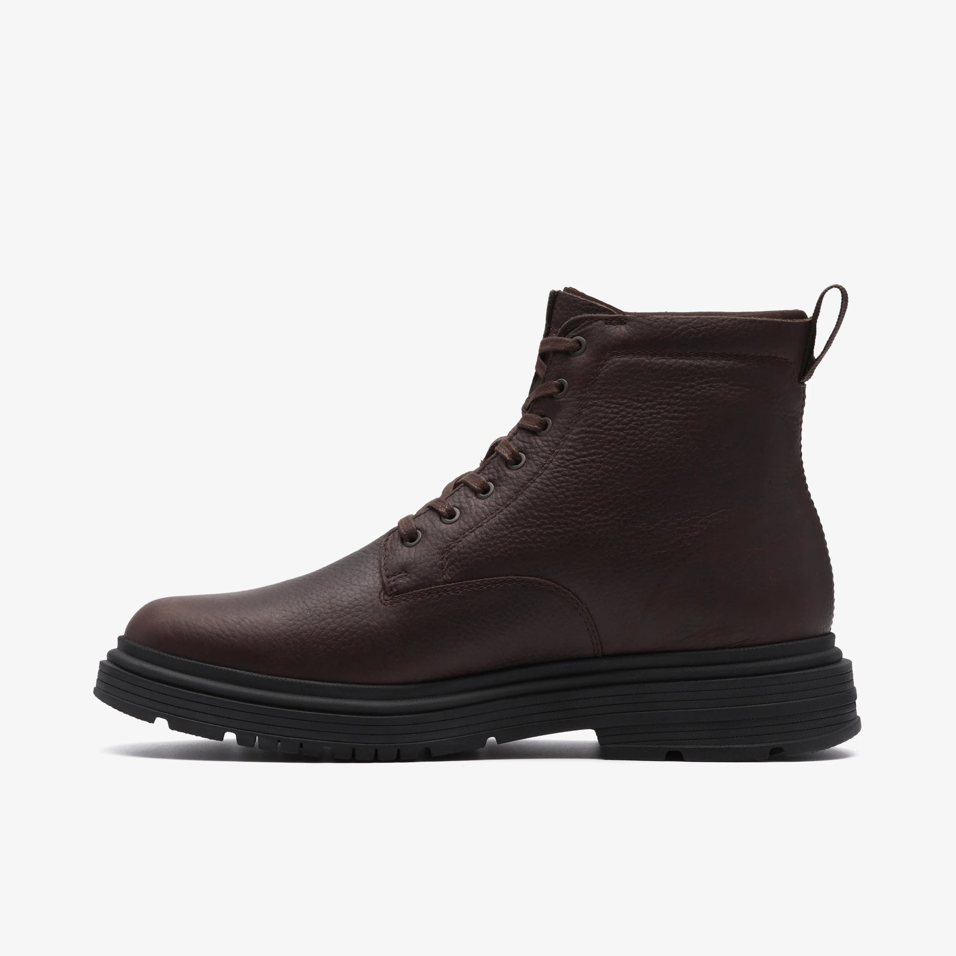 Botas De La Marca Clarks  Para Hombre Modelo Badbury Hi Wp Brown Wlined Lea En Color Marrón