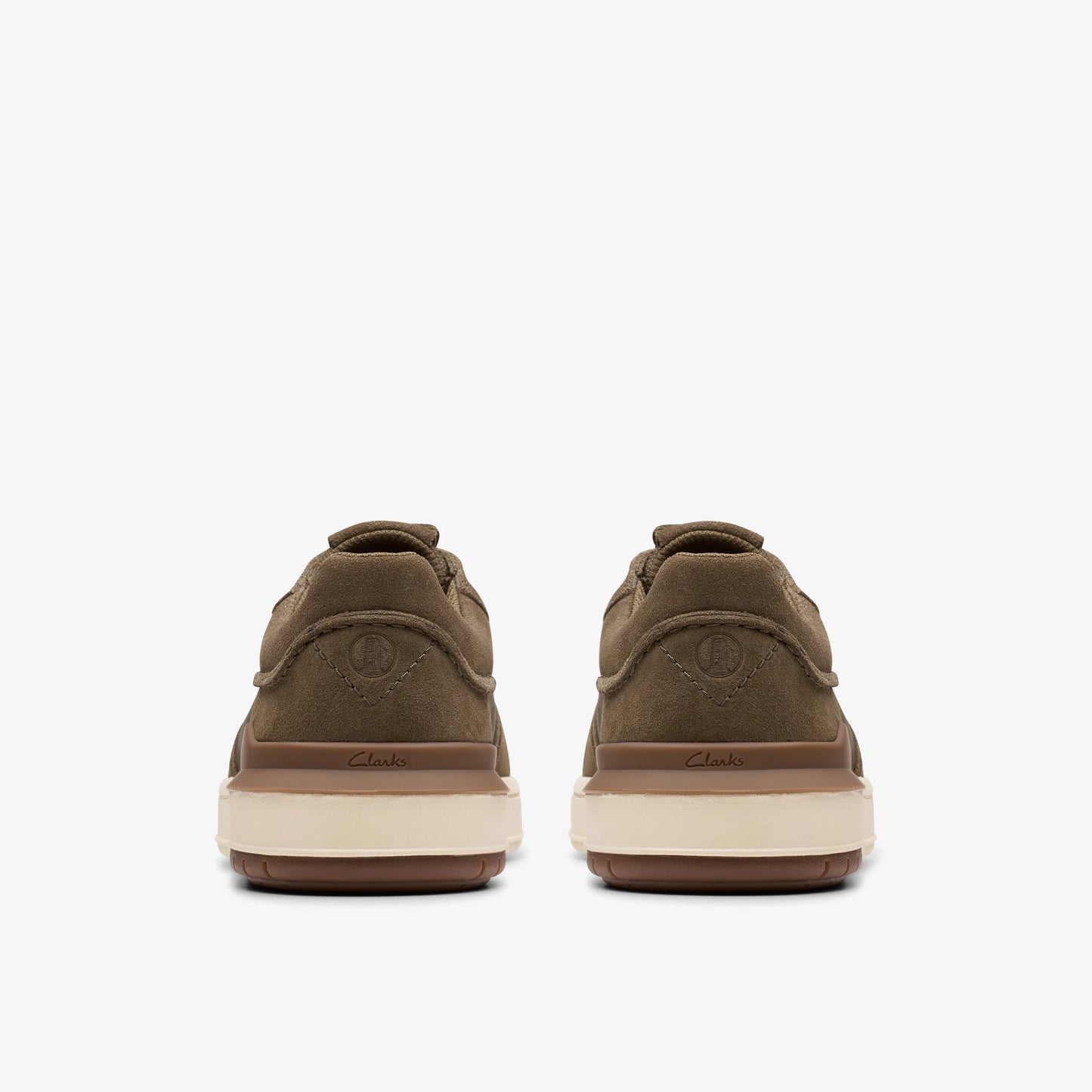 Sneakers De La Marca Clarks  Para Hombre Modelo Courtlite2 Lo Khaki Suede En Color Caqui