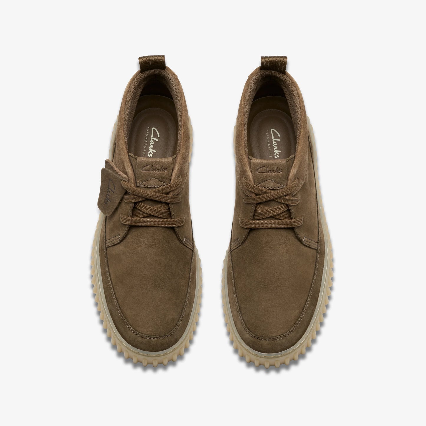 Botas De La Marca Clarks Para Hombre Modelo Torhill Lacehi Khaki Nubuck En Color Caqui