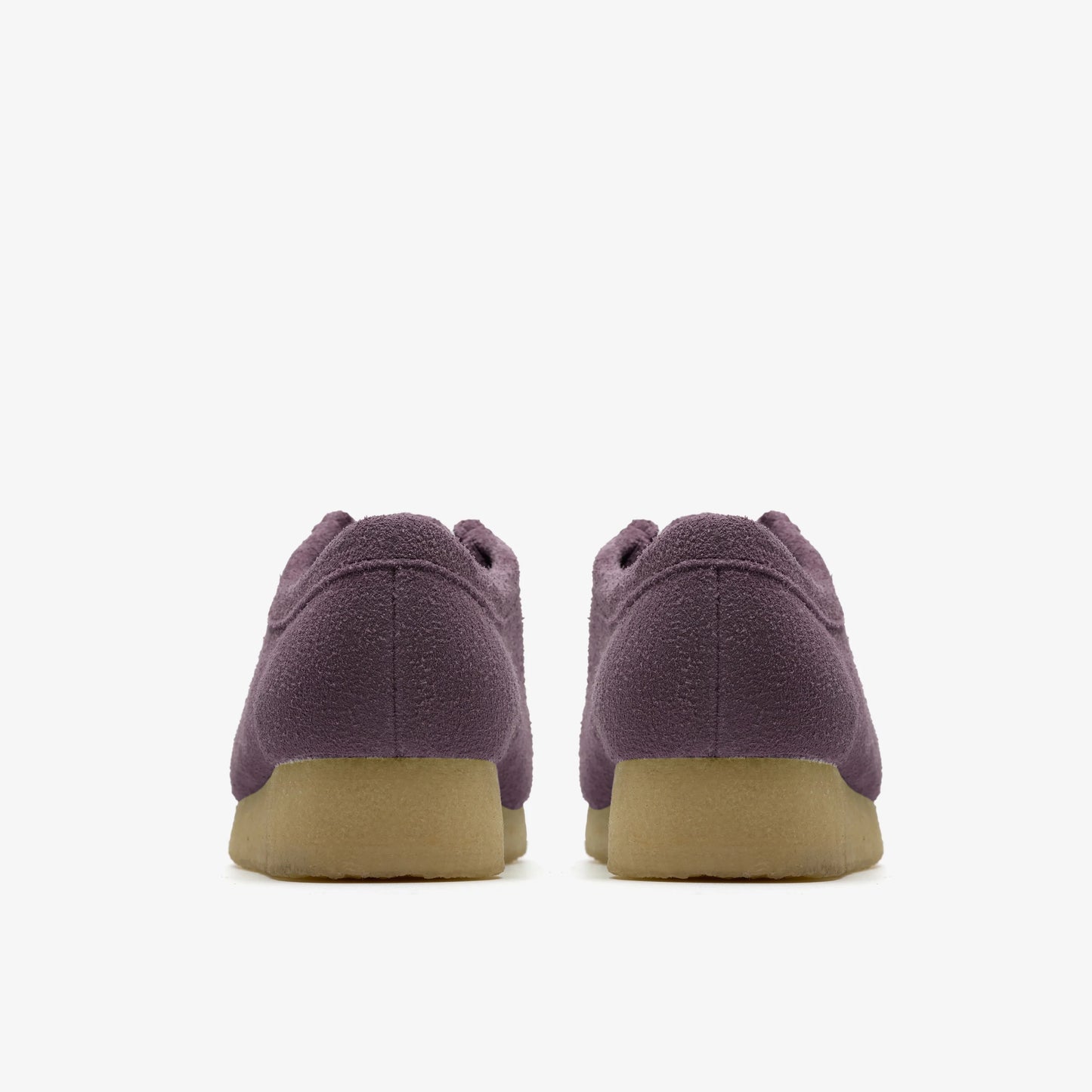 Sandalias De La Marca Clarks Para Mujer Modelo Wallabee. Plum Suede En Color Marrón