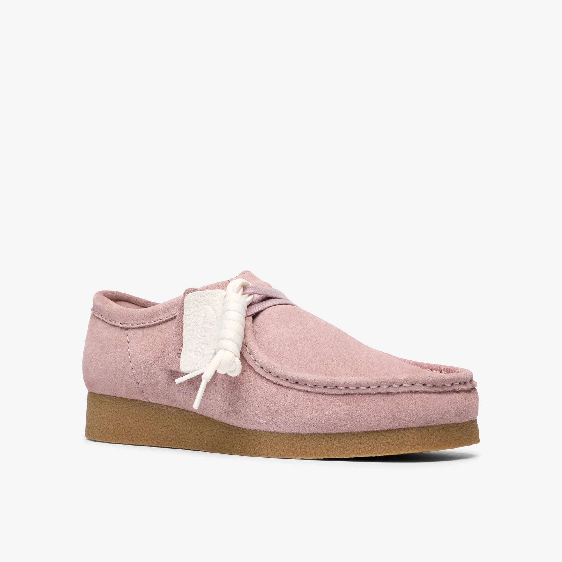 Zapatos Casual De La Marca Clarks  Para Hombre Modelo Wallabeeevo Light Pink En Color Azul