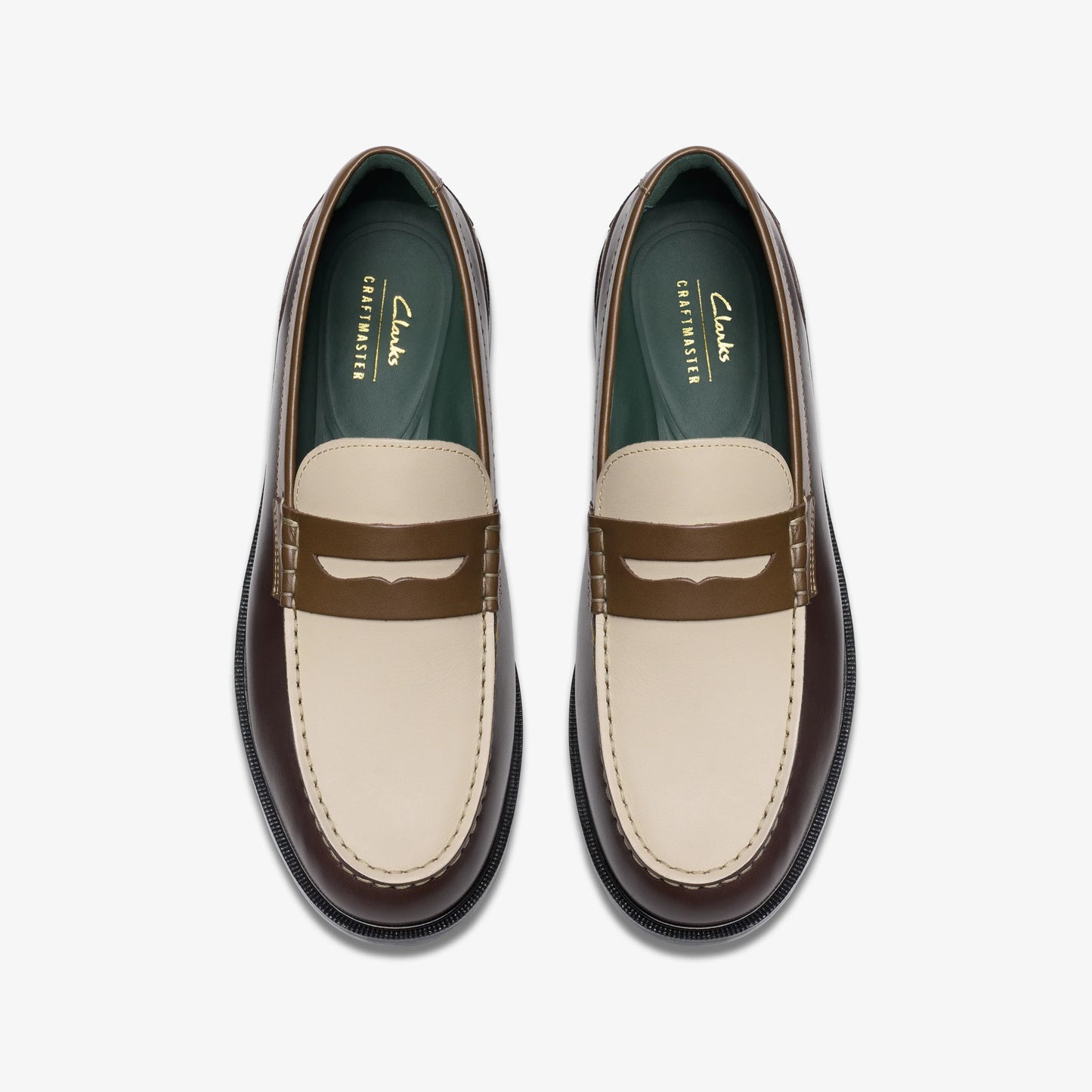 Zapatos De Vestir De La Marca Clarks Para Hombre Modelo Craftjames Lo Brown Combi En Color Marrón