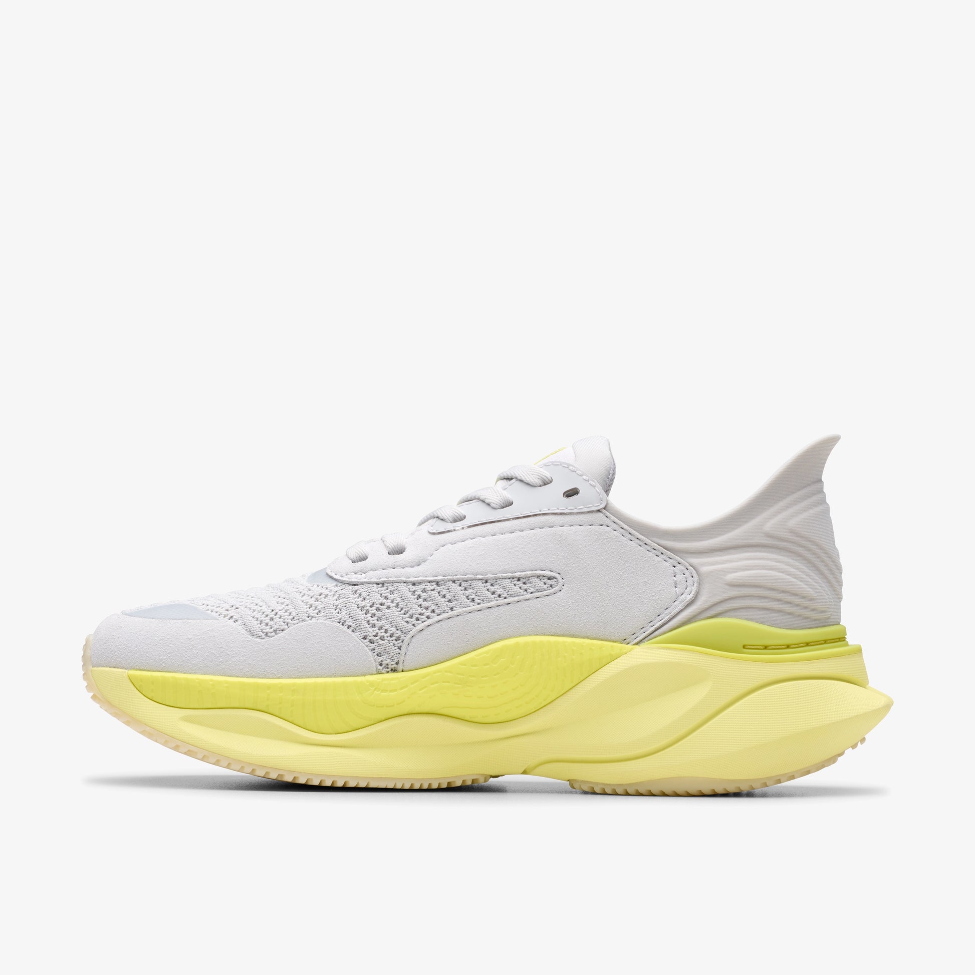 Sneakers De La Marca Clarks  Para Mujer Modelo Clarks Pace. Lime Combi En Color Verde