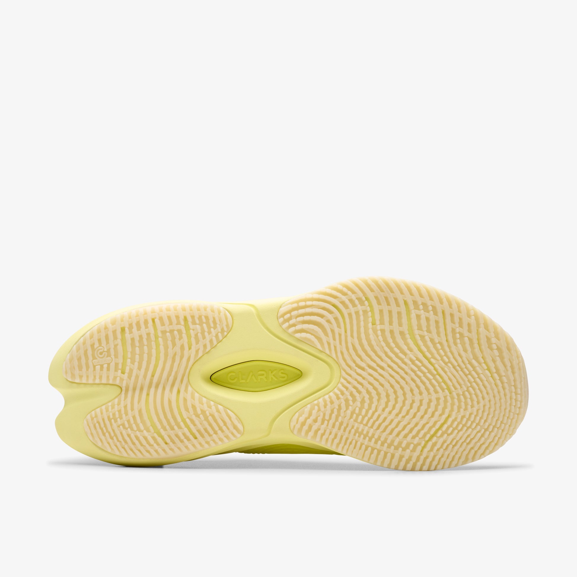 Sneakers De La Marca Clarks  Para Mujer Modelo Clarks Pace. Lime Combi En Color Verde