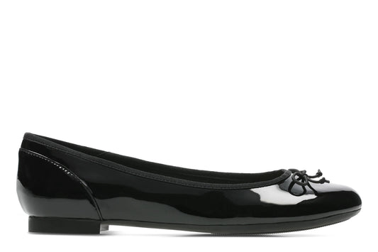 Zapatos De Vestir De La Marca Clarks  Para Mujer Modelo Couture Bloom Black Pat En Color Negro