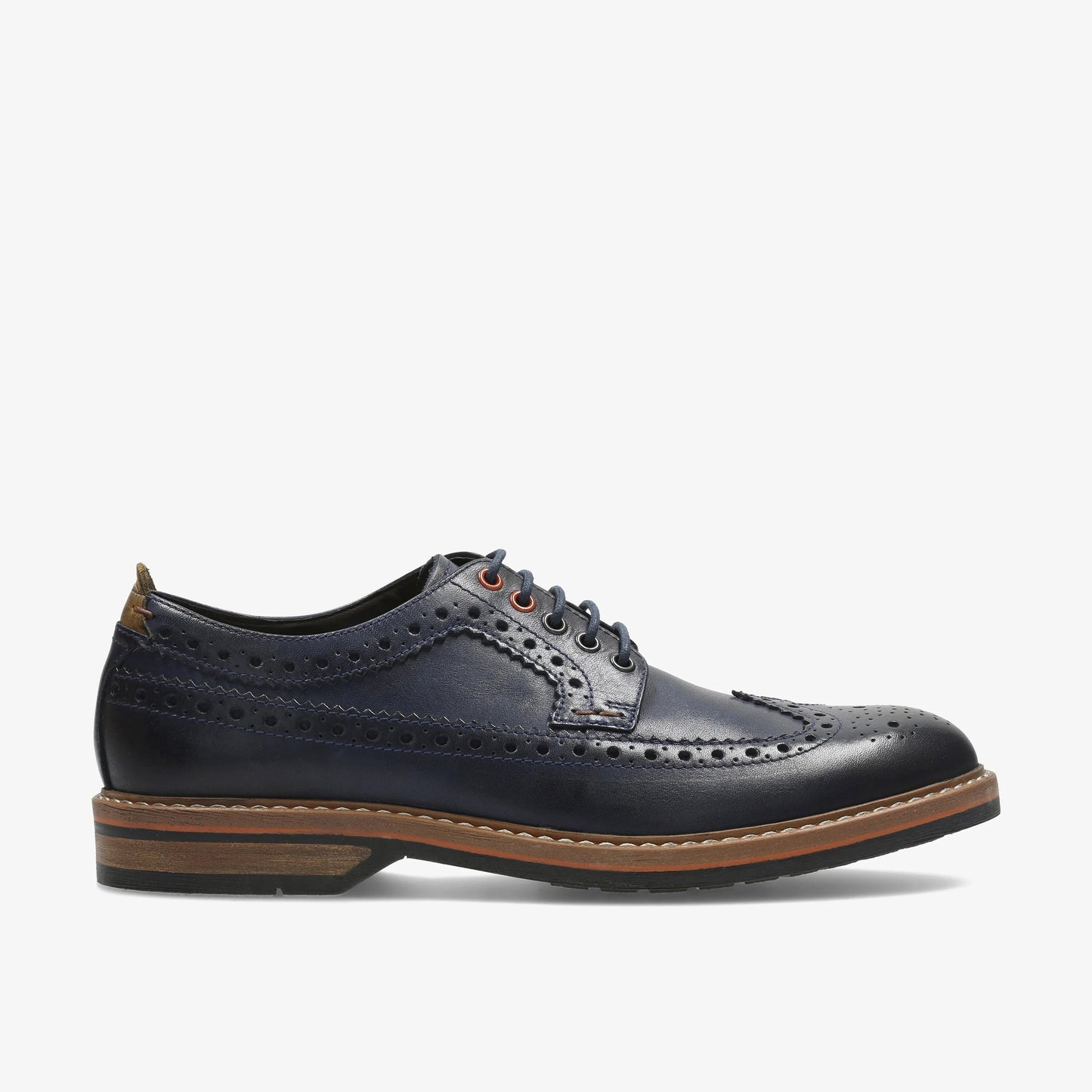 Zapatos De Vestir De La Marca Clarks Para Hombre Modelo Pitney Limit Blue Leather En Color Azul