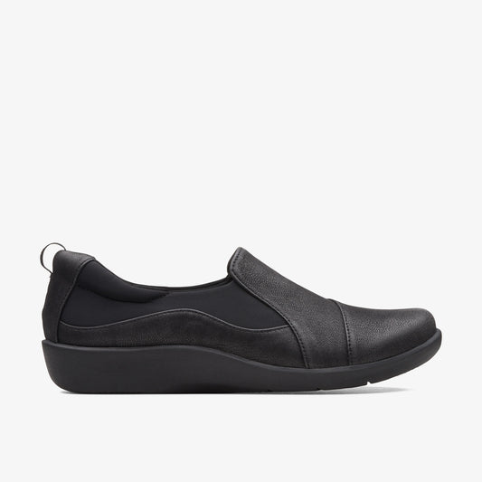 Zapatos Casual De La Marca Clarks  Para Mujer Modelo Sillian Paz Black En Color Negro