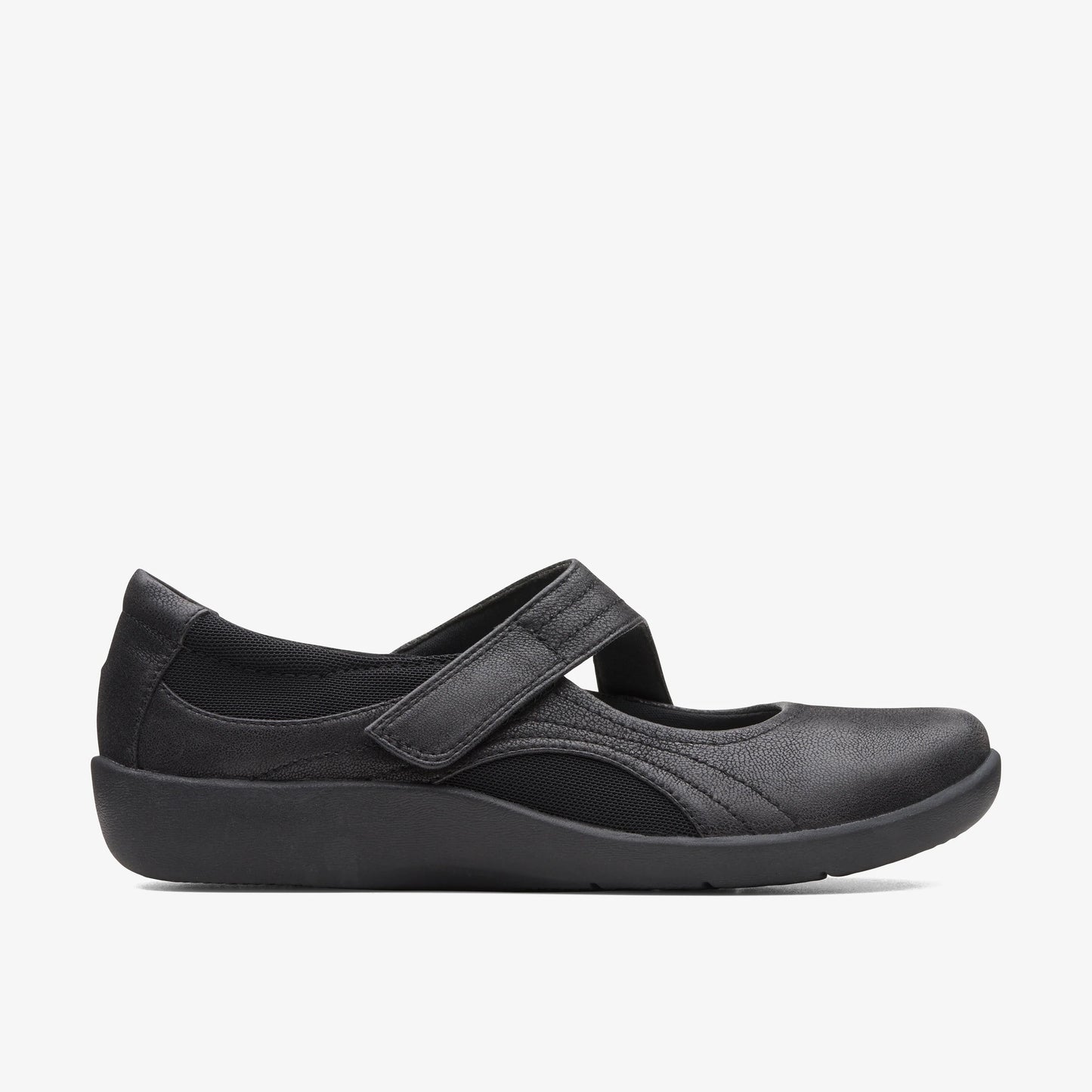Zapatos Casual De La Marca Clarks  Para Mujer Modelo Sillian Bella Black En Color Negro