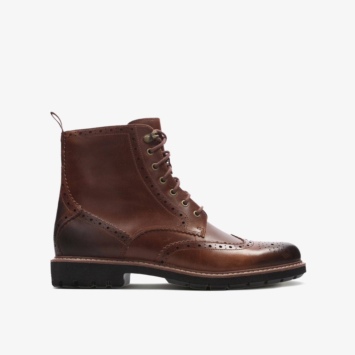 Botas De La Marca Clarks Para Hombre Modelo Batcombe Lord Dark Tan Lea En Color Marrón