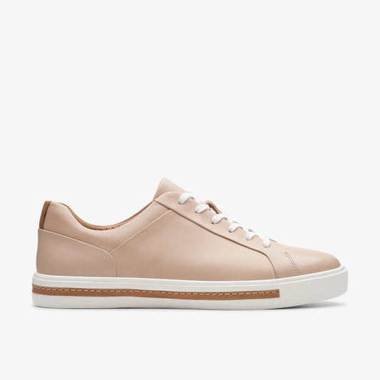 Sneakers De La Marca Clarks  Para Mujer Modelo Un Maui Lace Blush Leather Multicolor