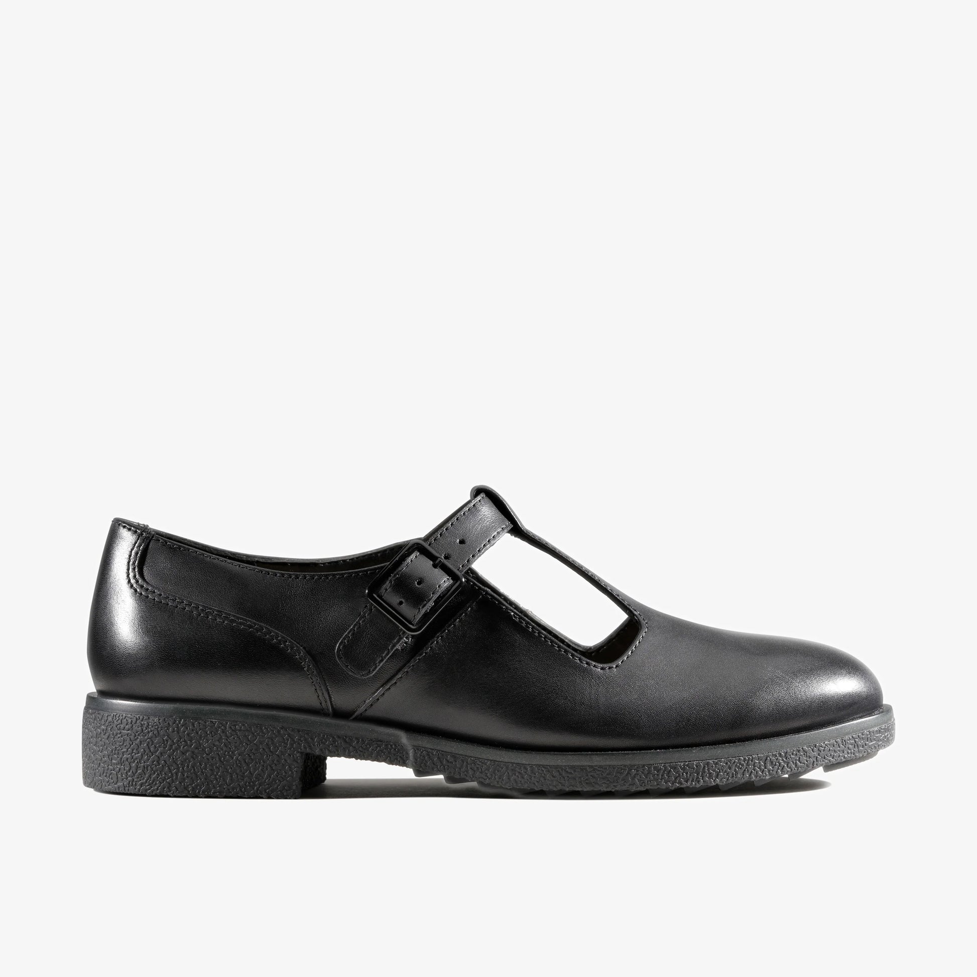 Zapatos Casual De La Marca Clarks  Para Mujer Modelo Griffin Town Black Leather En Color Negro