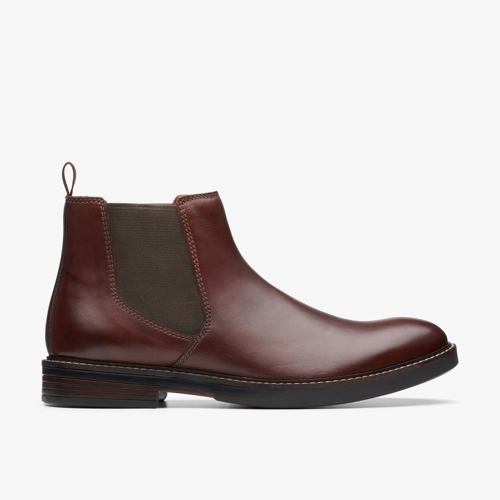Botas De La Marca Clarks  Para Hombre Modelo Paulson Up Mahogany Leather En Color Marrón