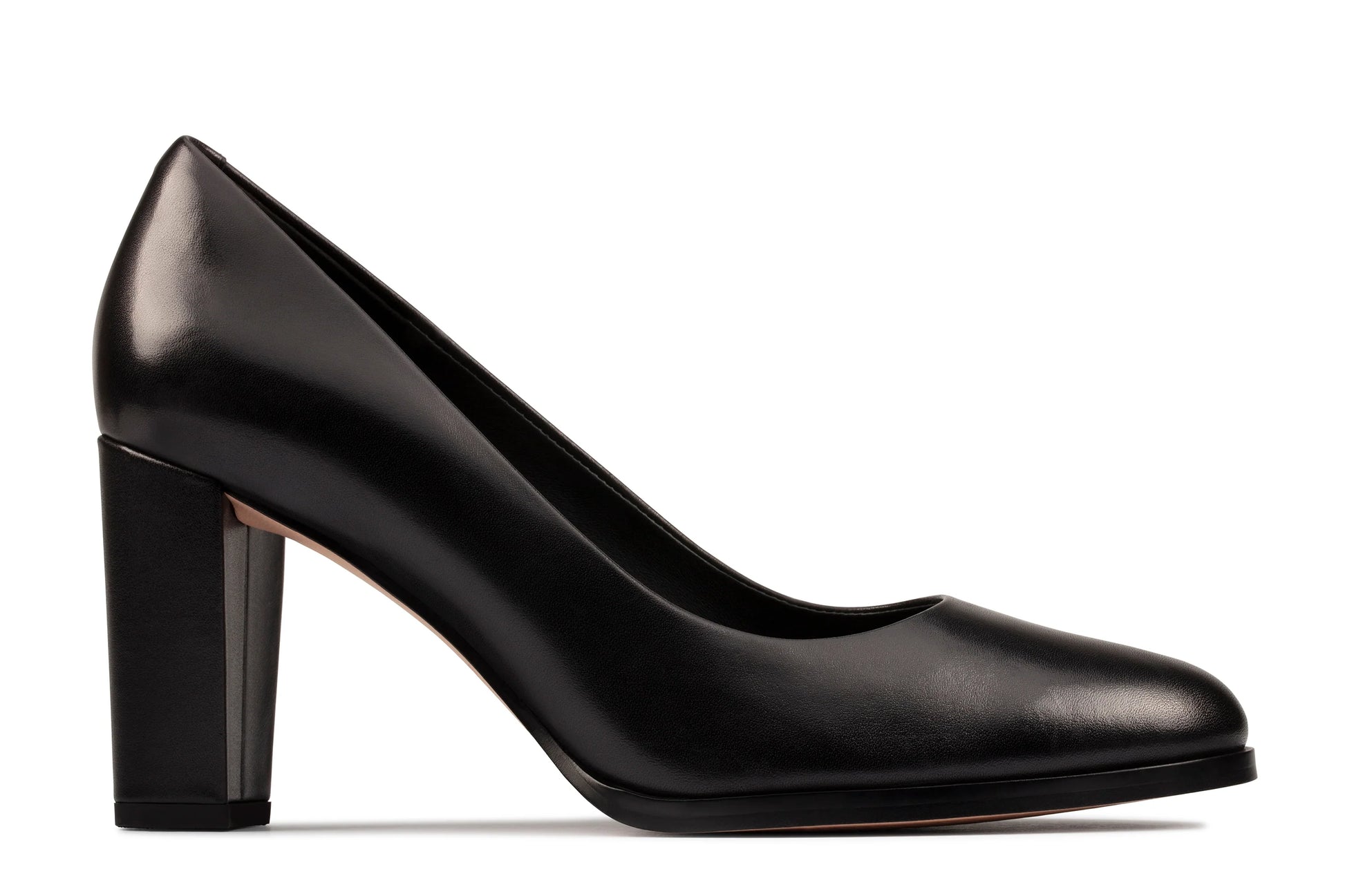 Zapatos De Vestir De La Marca Clarks  Para Mujer Modelo Kaylin Cara 2 Black Leather En Color Negro
