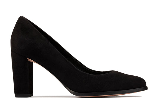 Zapatos De Vestir De La Marca Clarks  Para Mujer Modelo Kaylin Cara 2 Black Sde En Color Negro