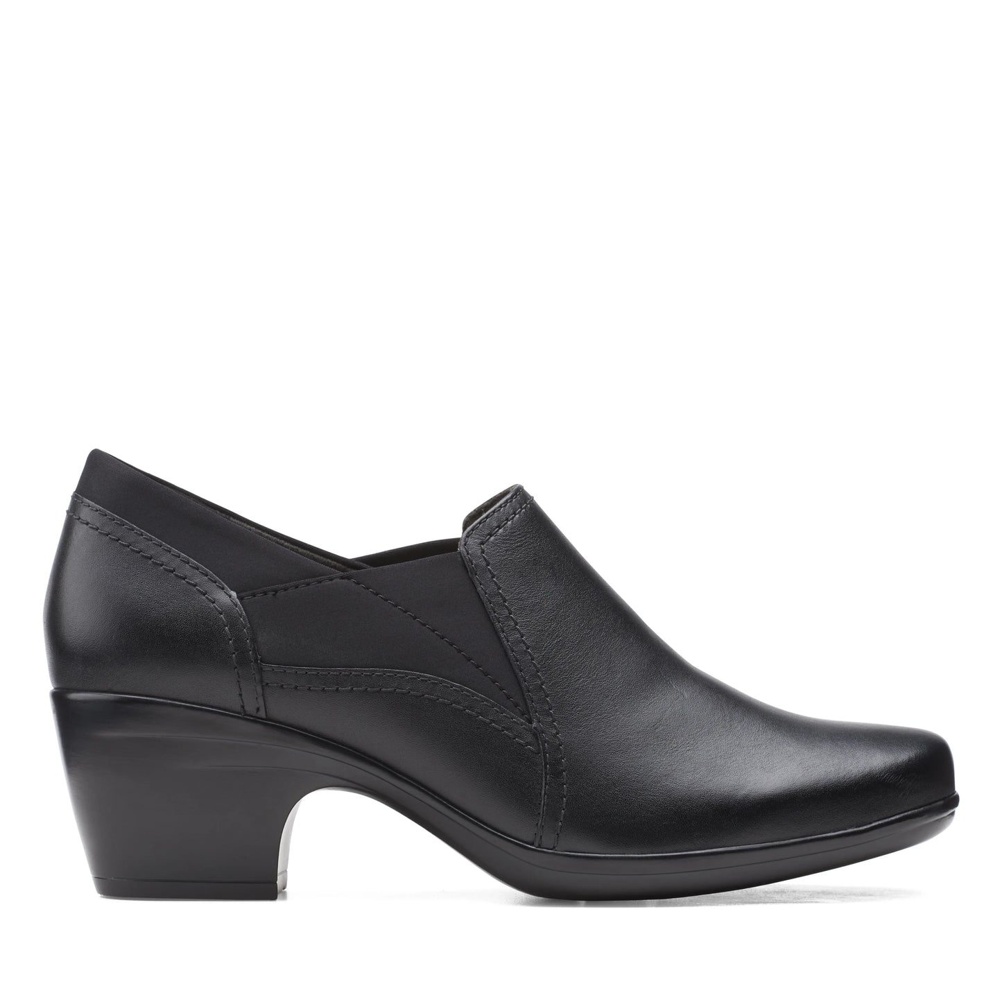 Zapatos Casual De La Marca Clarks Para Mujer Modelo Emily Amelia Black En Color Negro