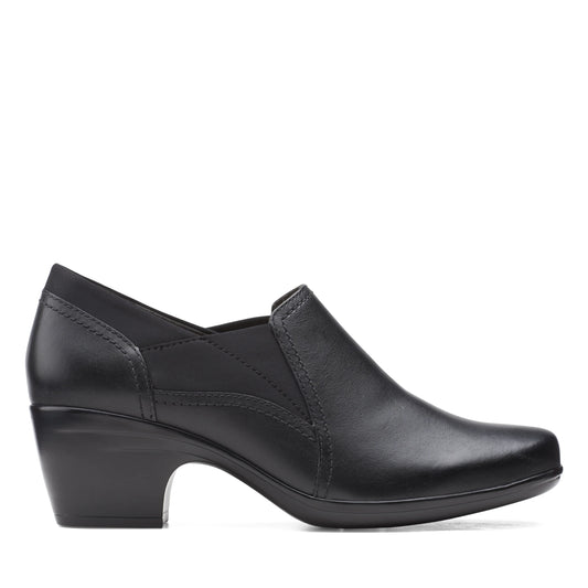 Zapatos Casual De La Marca Clarks  Para Mujer Modelo Emily Amelia Black En Color Negro